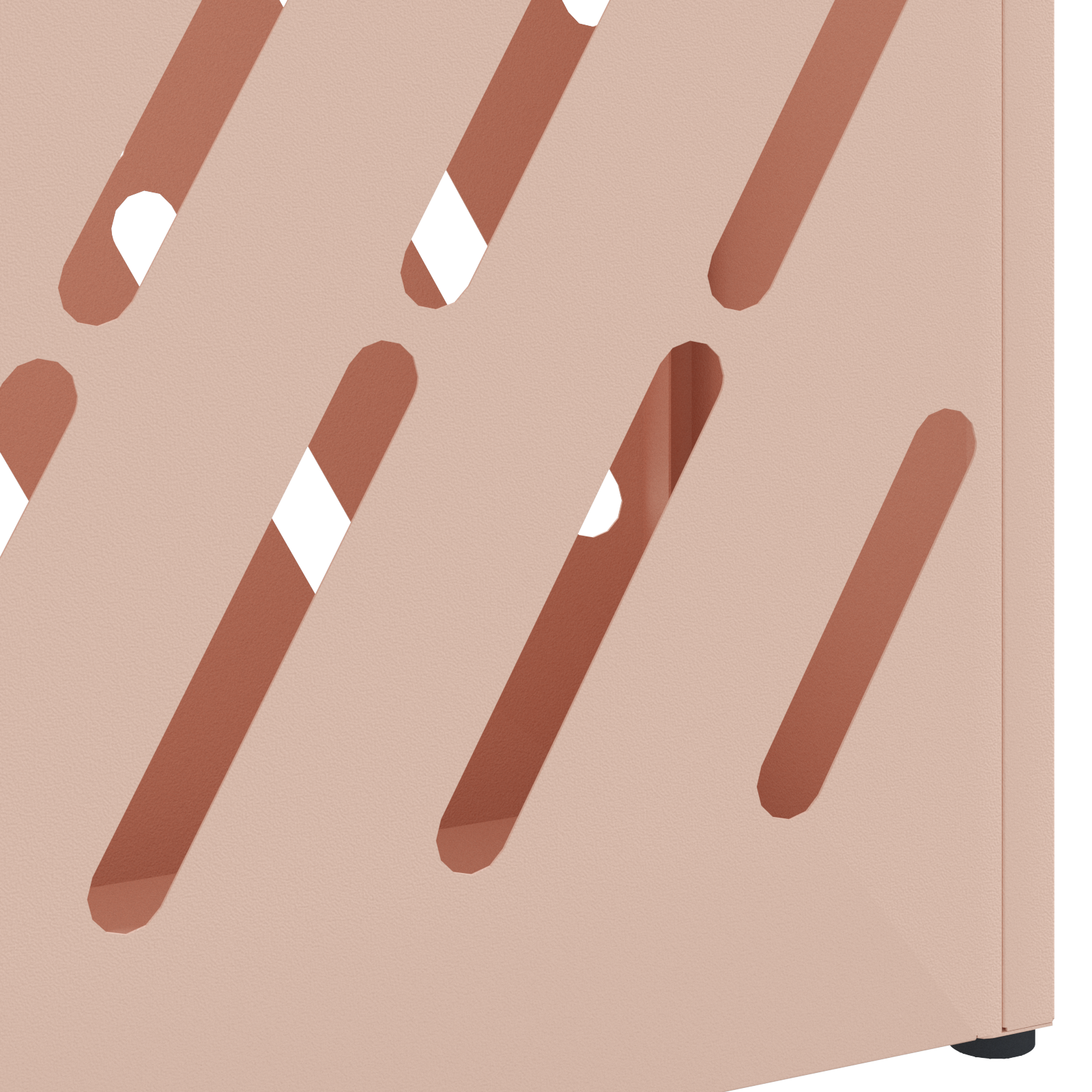 Umbrella Stand Pink Metal Medium Pattern Umbrella Stand - Image 5