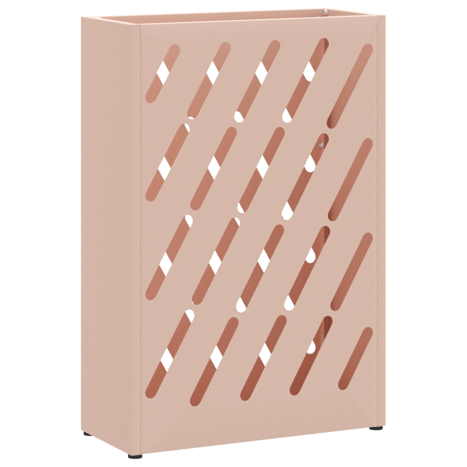 Umbrella Stand Pink Metal Medium Pattern Umbrella Stand - Image 2