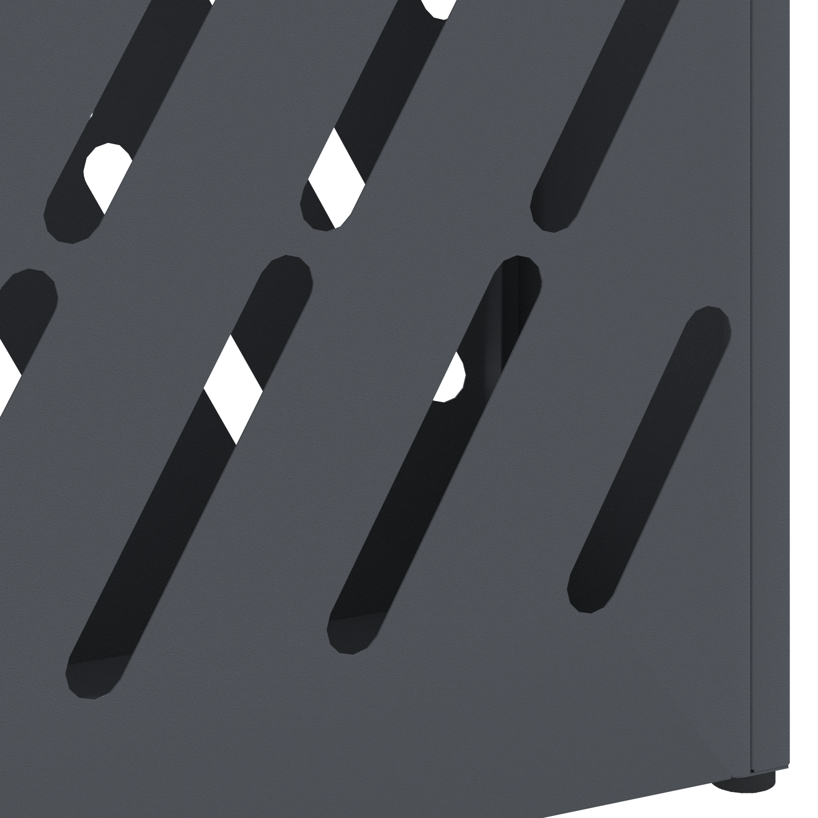 Umbrella Stand Anthracite Metal Medium Umbrella Stand - Image 5