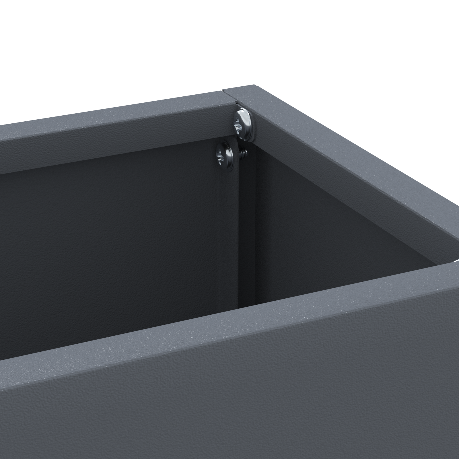 Umbrella Stand Anthracite Metal Medium Umbrella Stand - Image 4