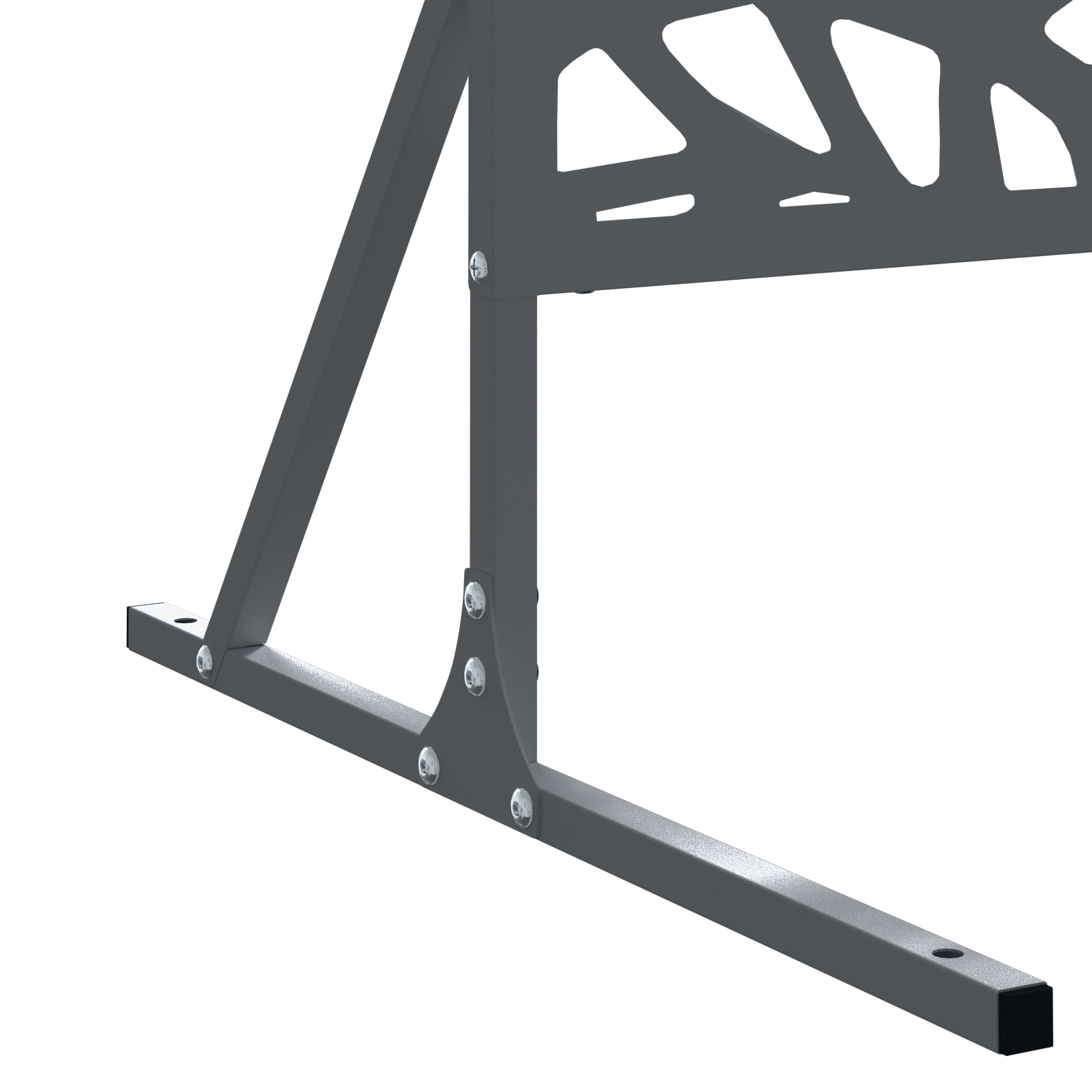 Metal Fence Panel Anthracite Metal Large Pattern - Image 4