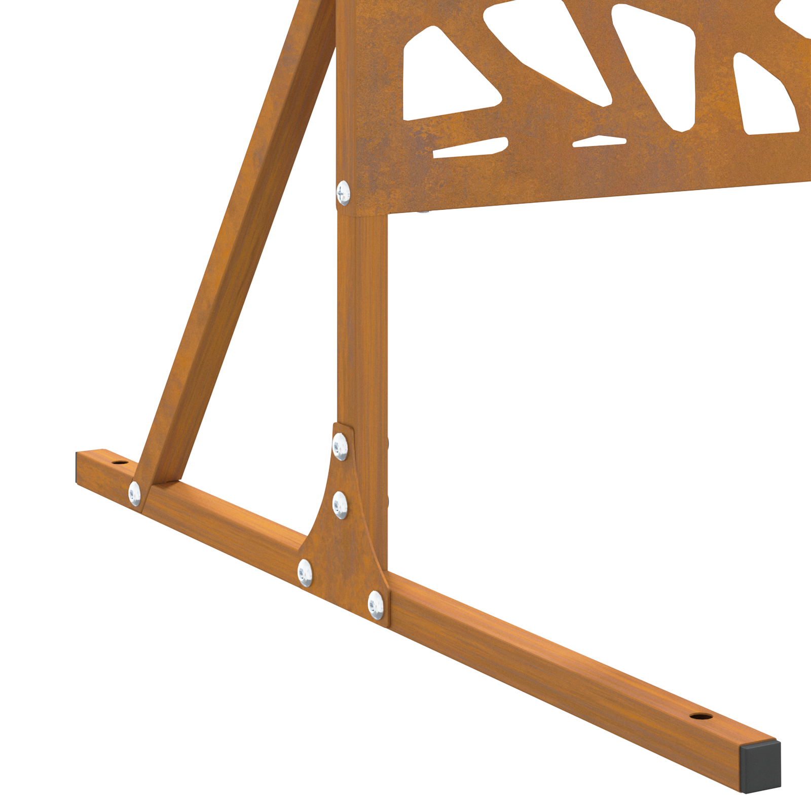 Weathering Steel Fence Panel Weathering steel Large - Image 5