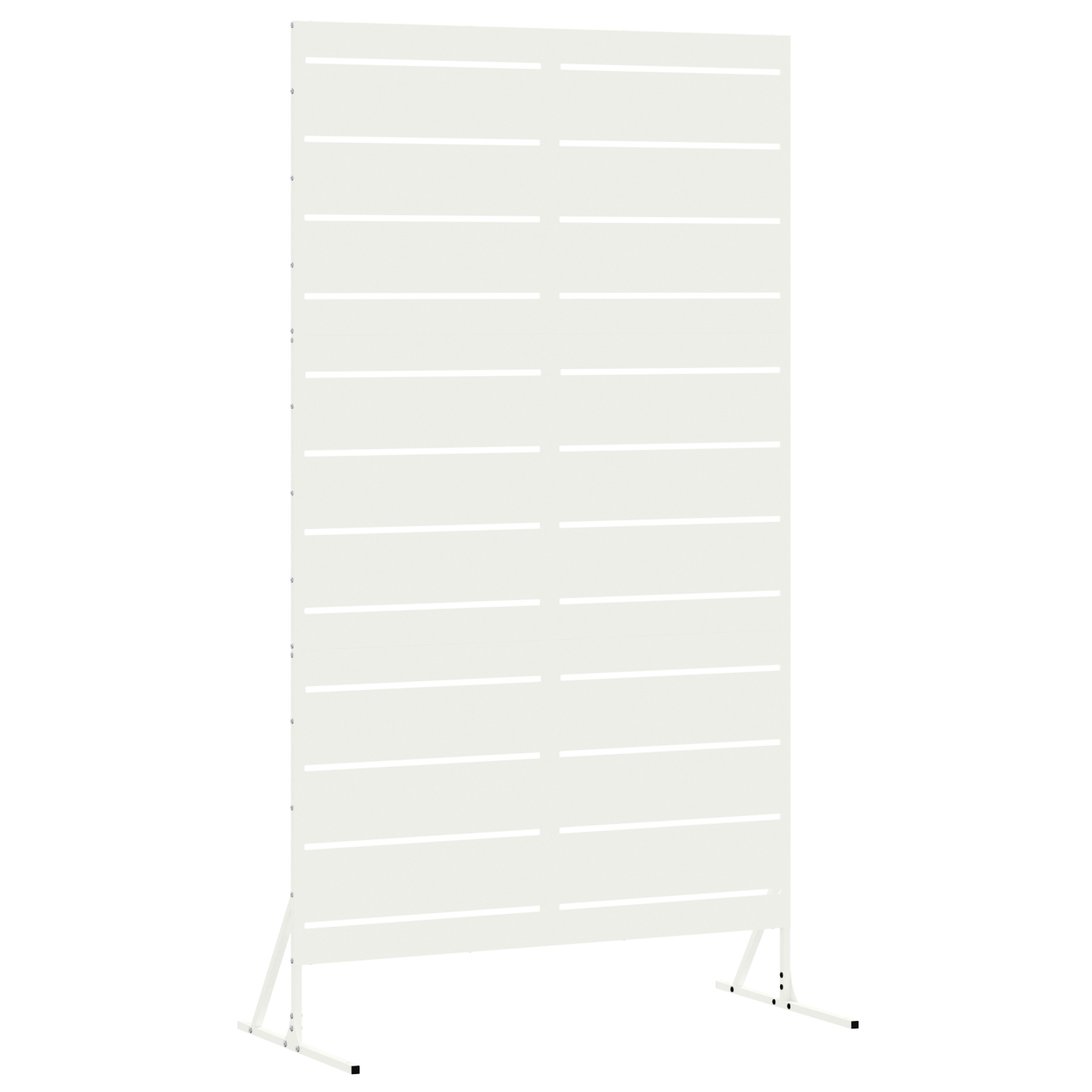 Metal Fence Panel White Metal Standard Durable - Image 2