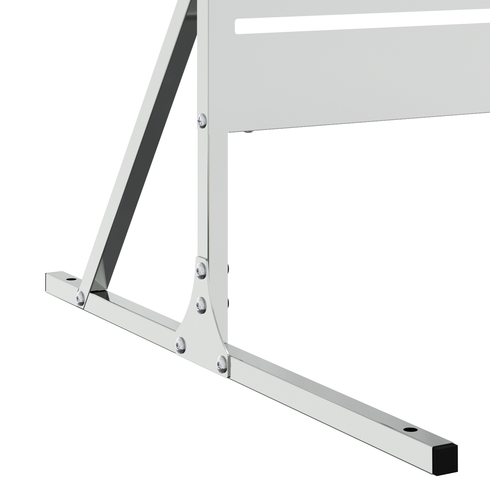 Privacy Screen 180 cm Galvanised Steel - Image 4