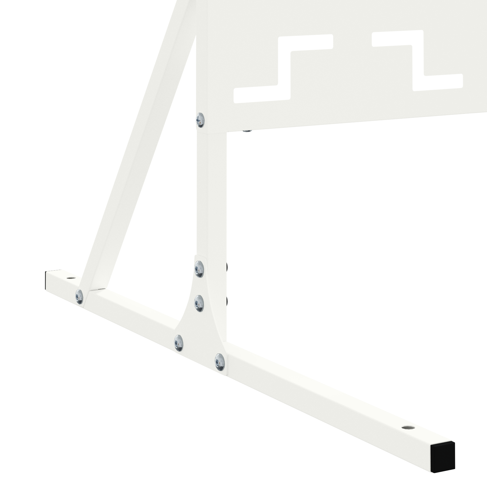 Metal Fence Panel White Metal Large Decorative Inlays - Image 4