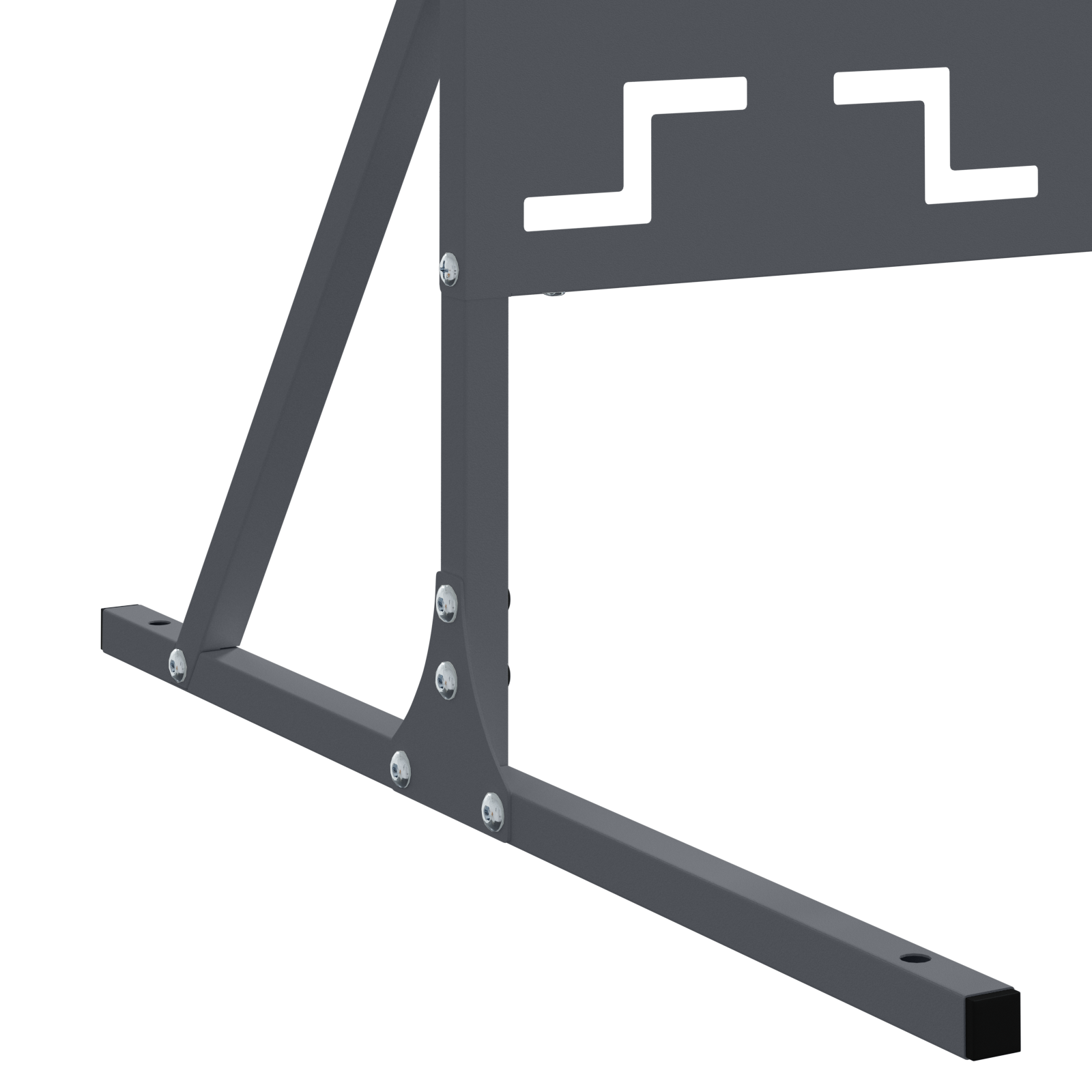 Metal Fence Panel Anthracite Powder-Coated Steel Standard Pattern - Image 4