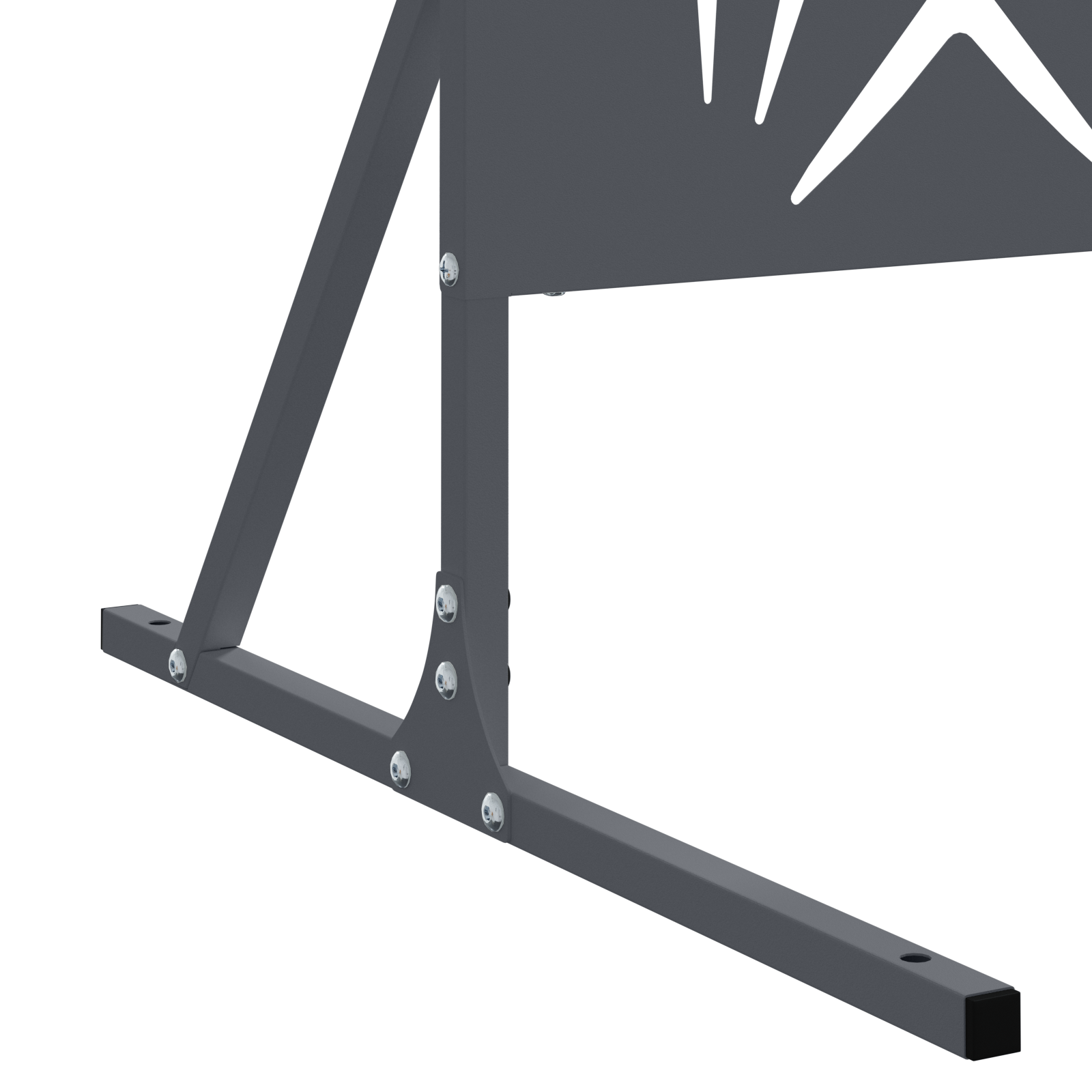 Metal Fence Panel Anthracite Metal Large Pattern - Image 4