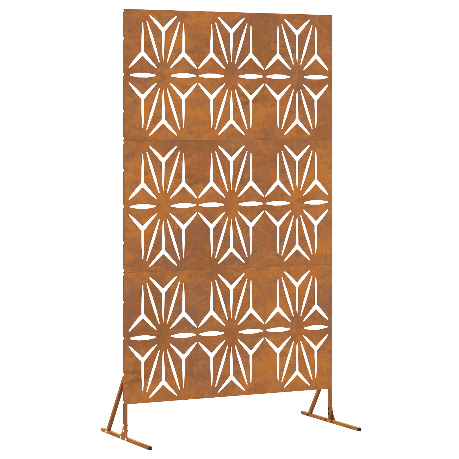 Metal Fence Panel Weathering steel Large Decorative Inlays - Image 2