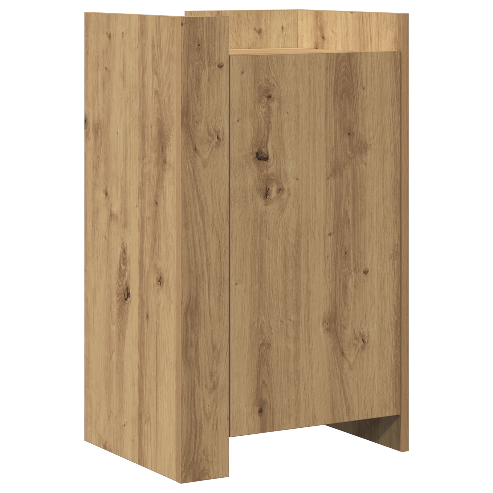  vidaXL oldalasztal Kézműves tölgy 45x35x75 cm Szerelt fa akciós termékkép 1