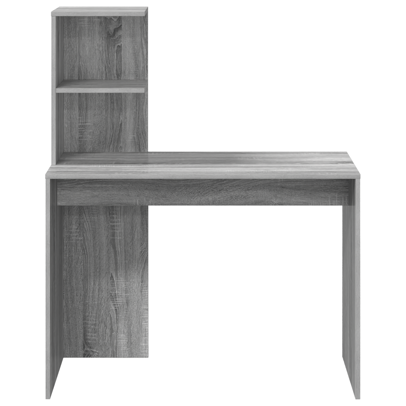 Grey Writing Desk Grey Sonoma Particle board Standard desk size - Image 4