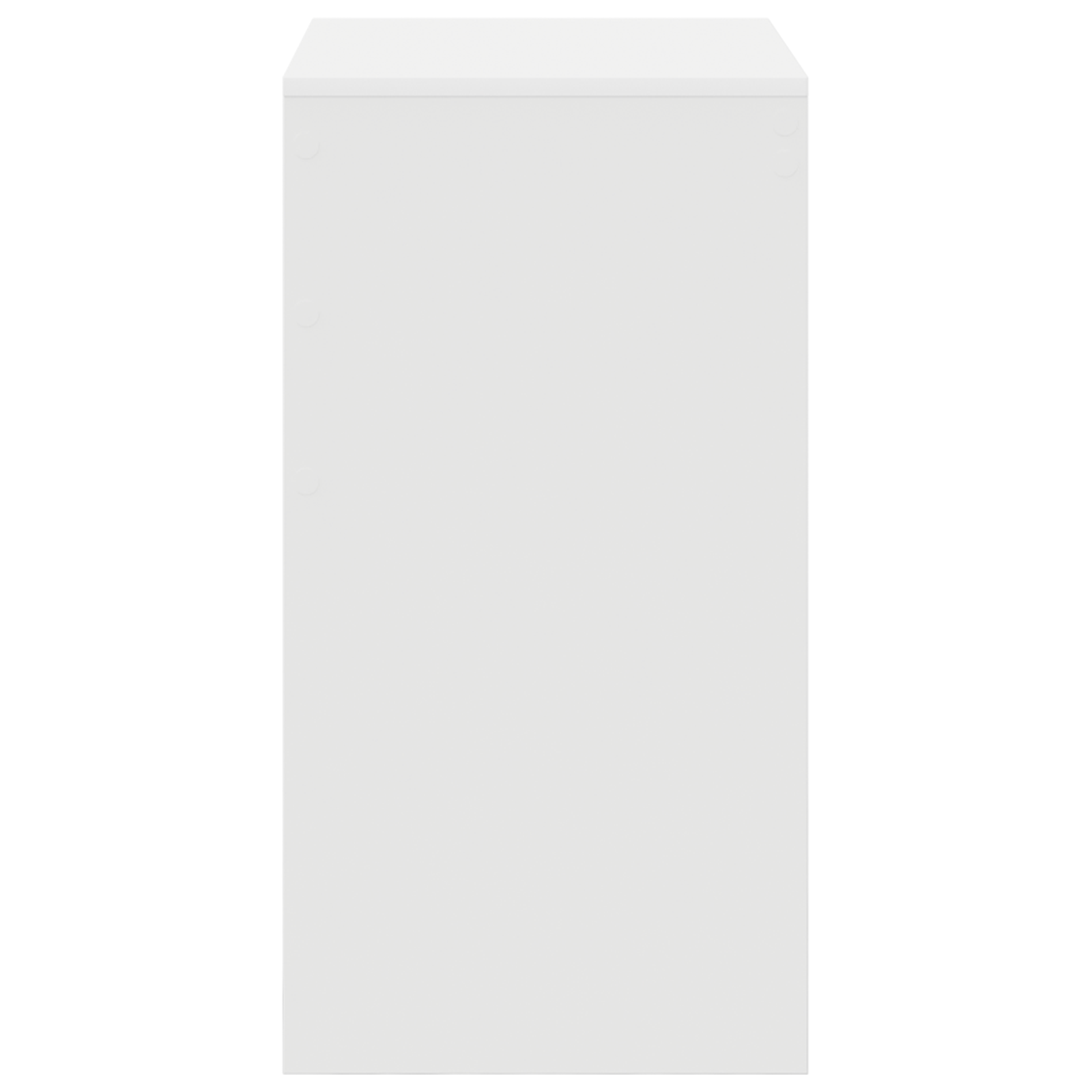 Minimalist Writing Desk White Particle board 60 x 40 x 76 cm - Image 5