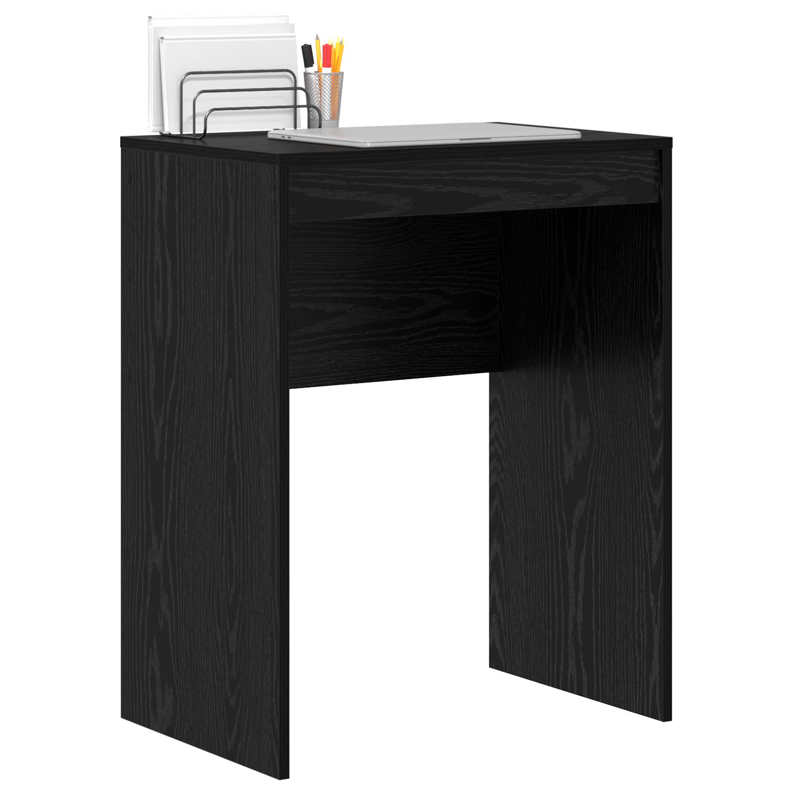 Writing Desk Black oak Engineered wood 60 x 40 x 76 cm - Image 3