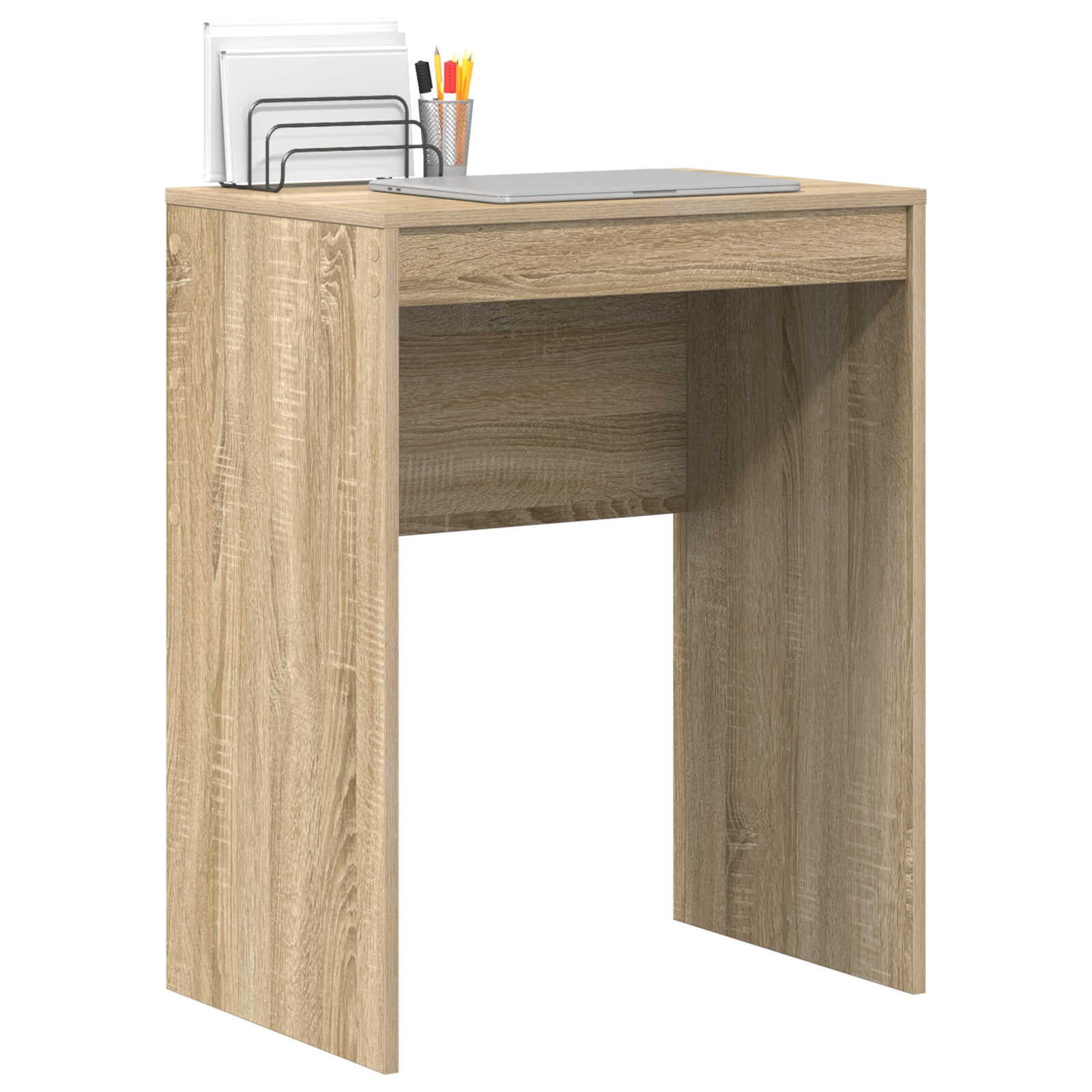 Computer Desk Sonoma oak Engineered wood 60 x 40 x 76 cm - Image 3