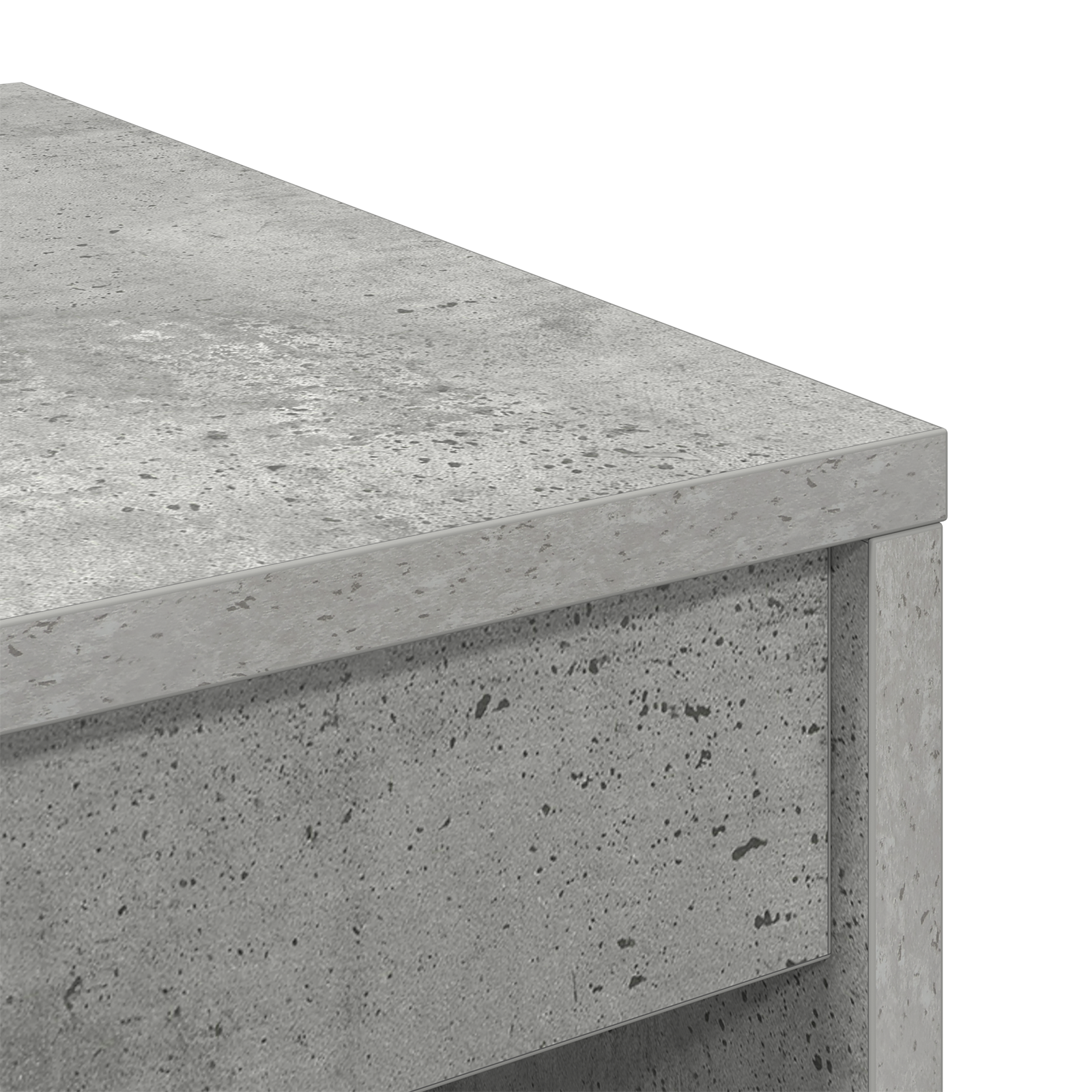 Writing Desk Concrete grey Particle board 60 x 40 x 76 cm - Image 7