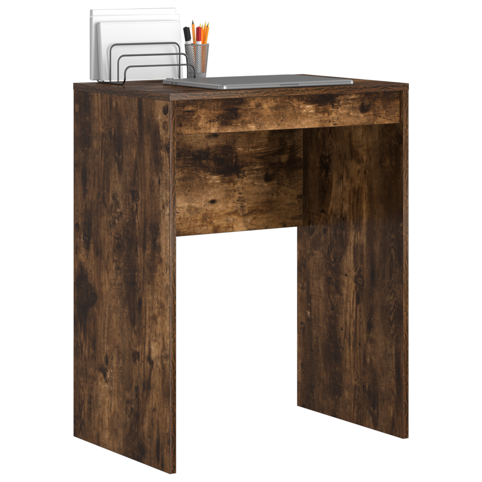 Writing Desk Smoked oak Engineered wood 60 x 40 x 76 cm Durable - Image 3