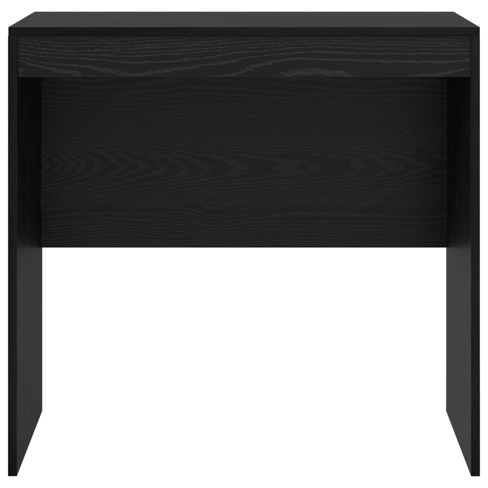 Desk Black Oak 80x50x76 cm Engineered wood - Image 4