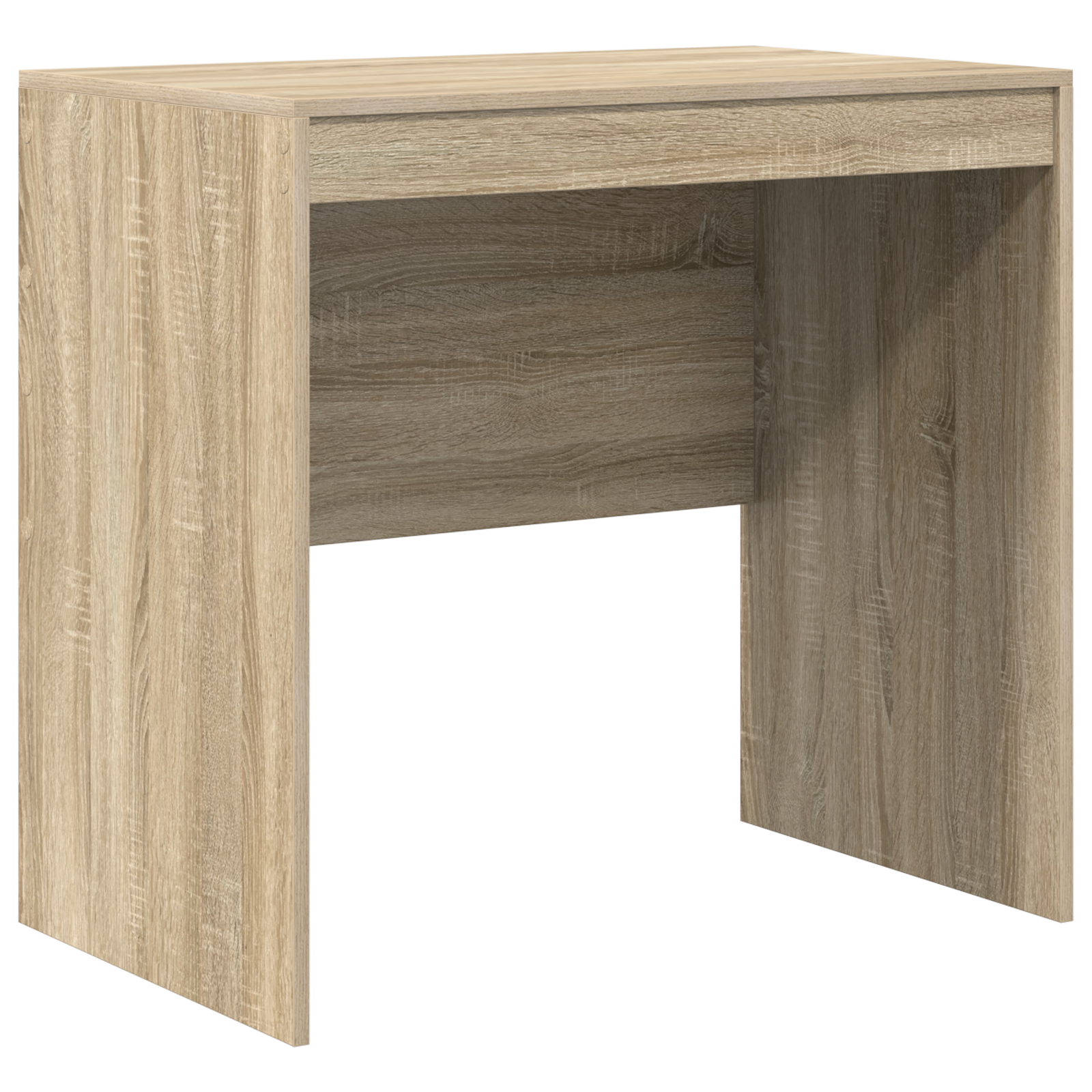 Desk Sonoma Oak 80x50x76 cm Engineered Wood - Image 2