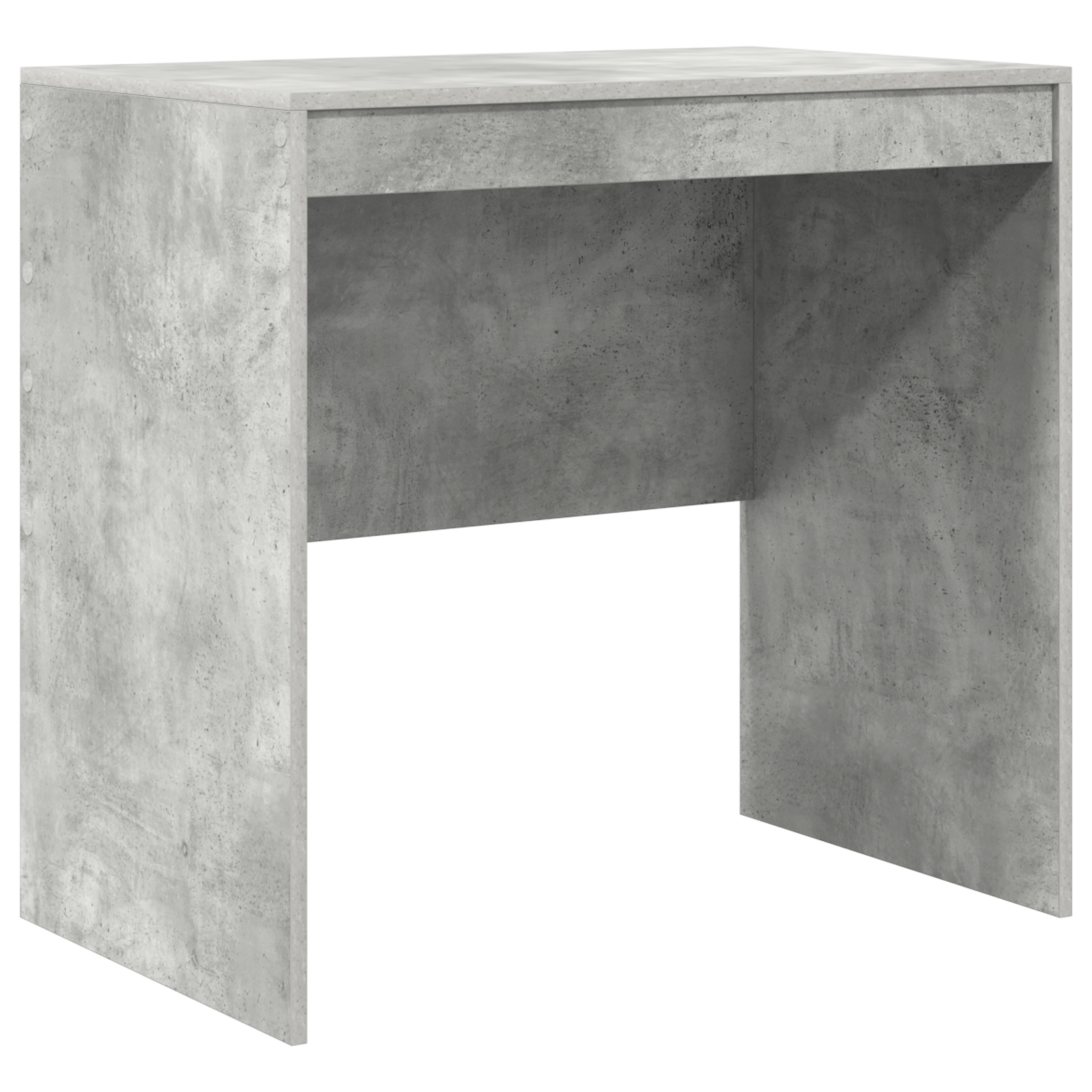 Desk Concrete Grey 80x50x76 cm Engineered wood - Image 2