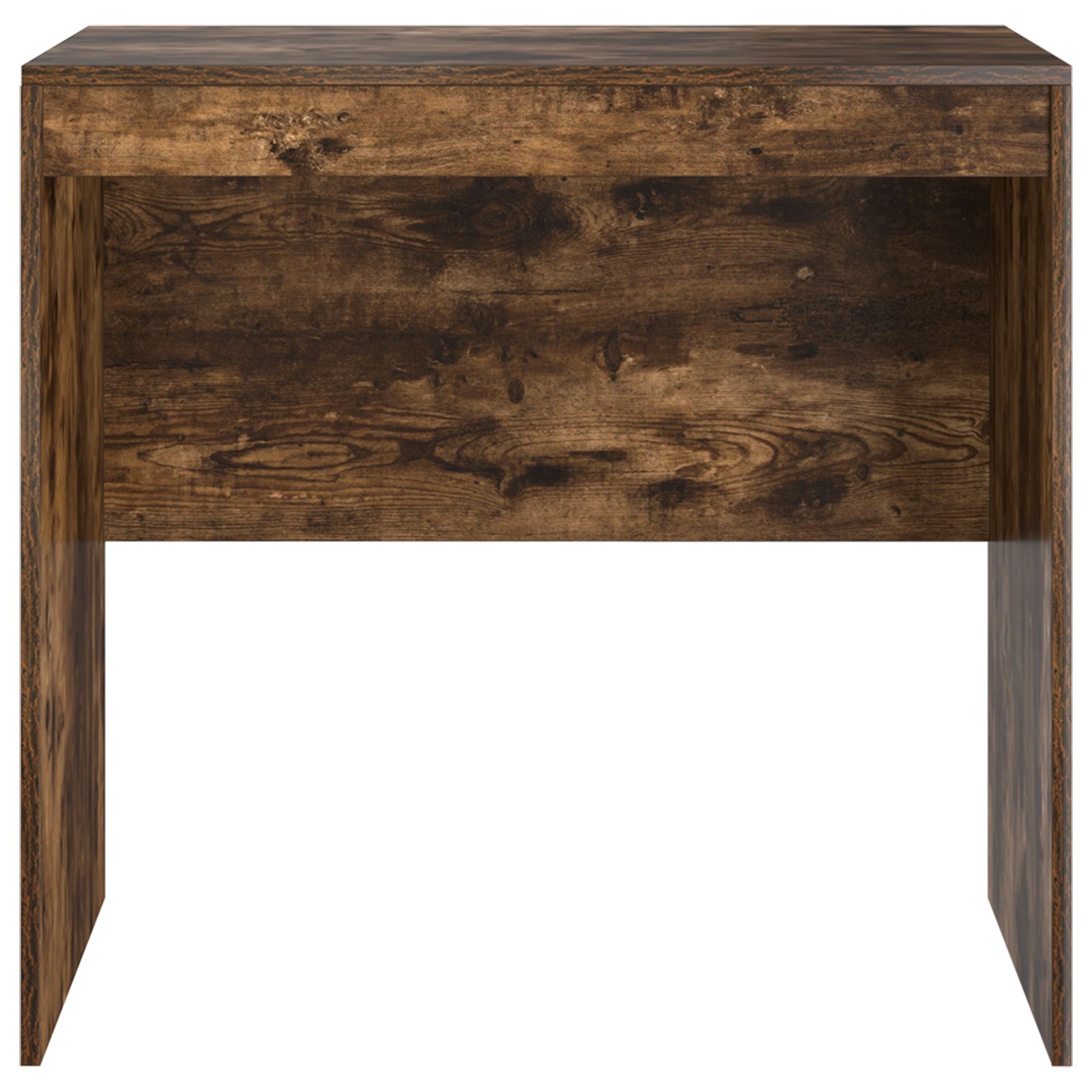 Desk Smoked Oak 80x50x76 cm Engineered Wood - Image 4