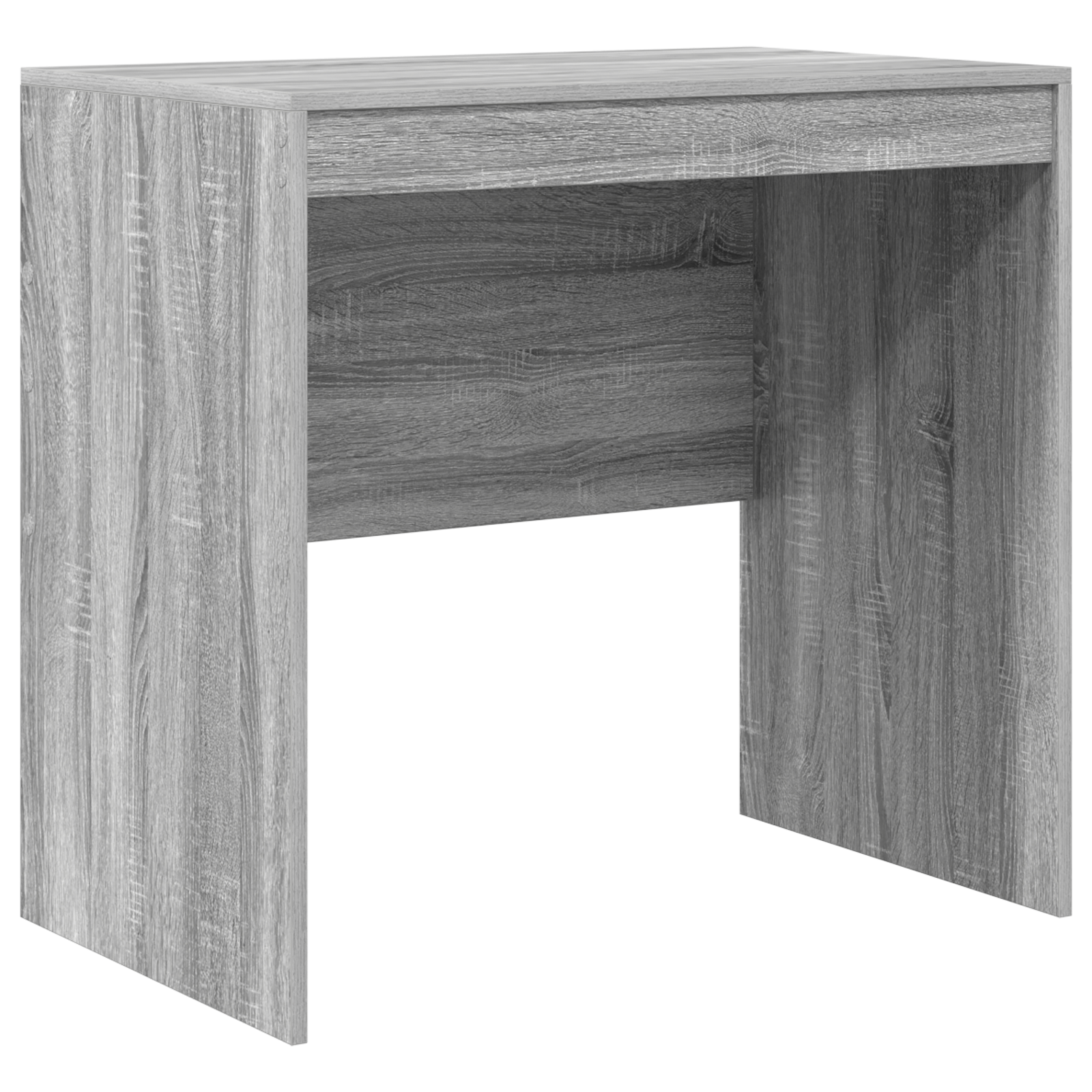 Desk Grey Sonoma 80x50x76 cm Engineered wood - Image 2