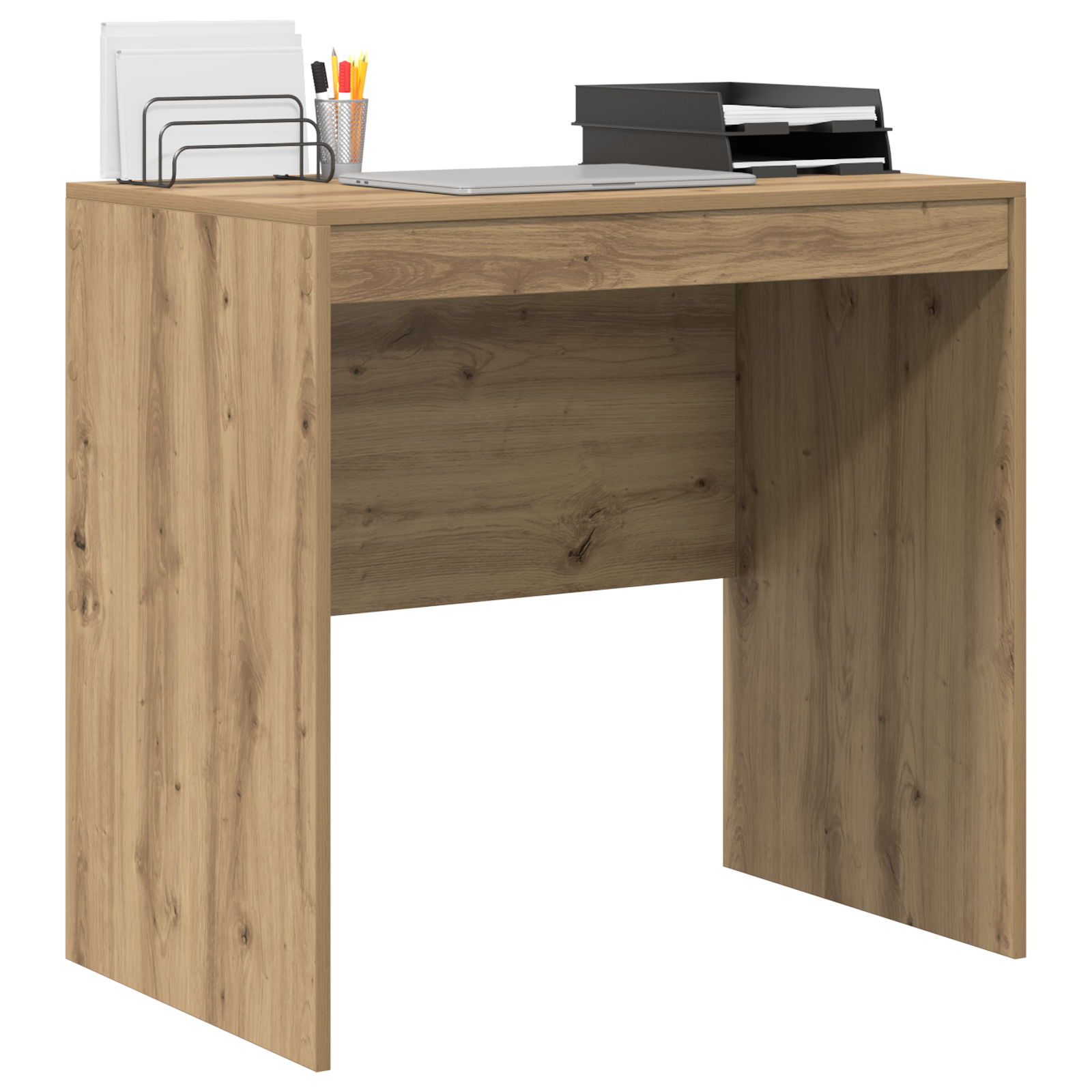 Desk Artisan Oak 80x50x76 cm Engineered wood - Image 3