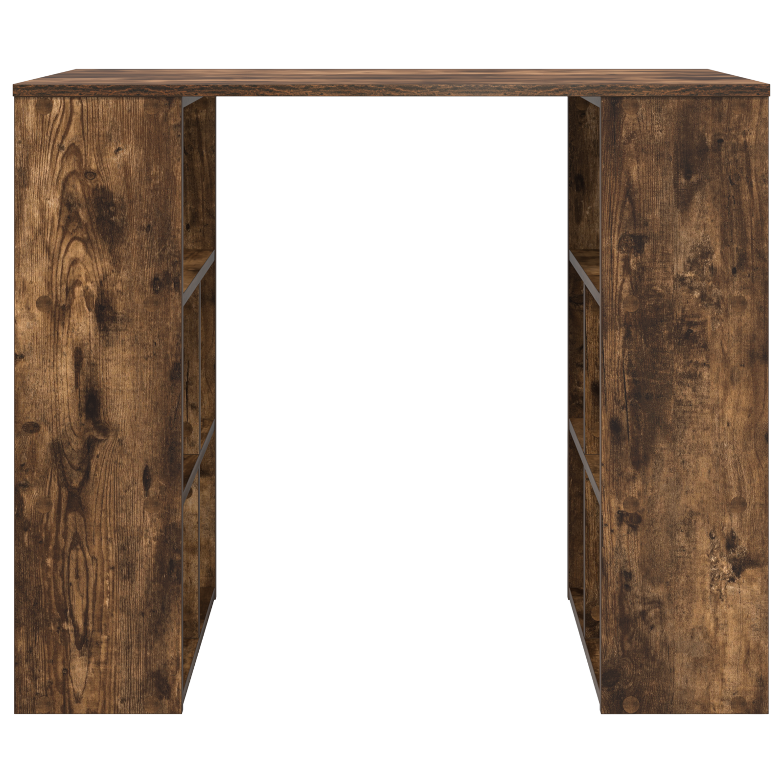 Corner Desk Smoked oak Engineered wood Medium Corner Desk - Image 4