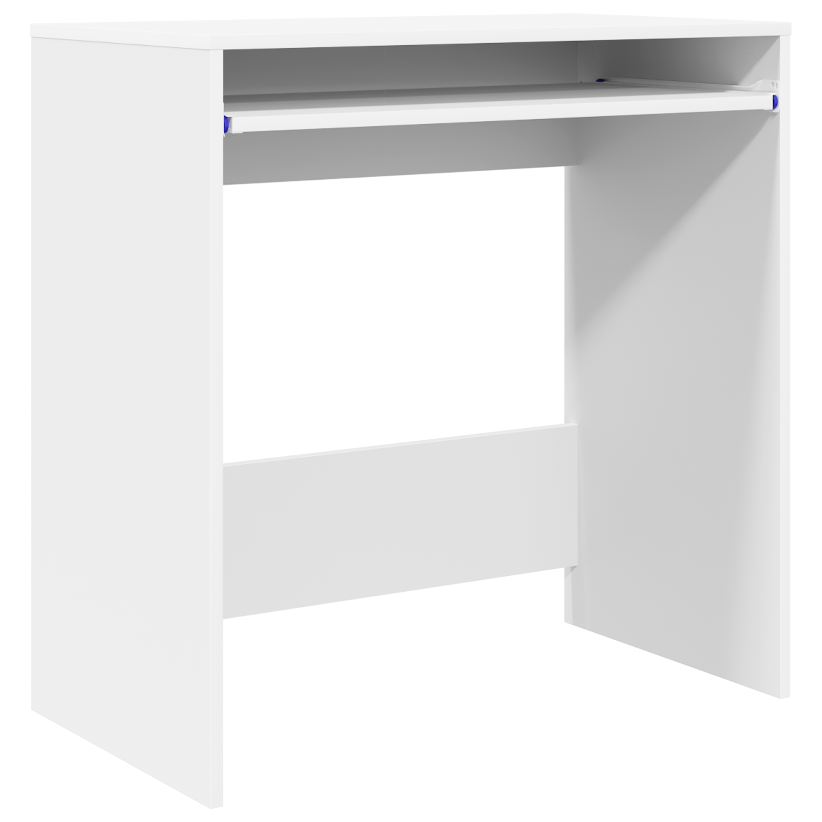 Computer Desk White Engineered wood Compact Organizers - Image 2