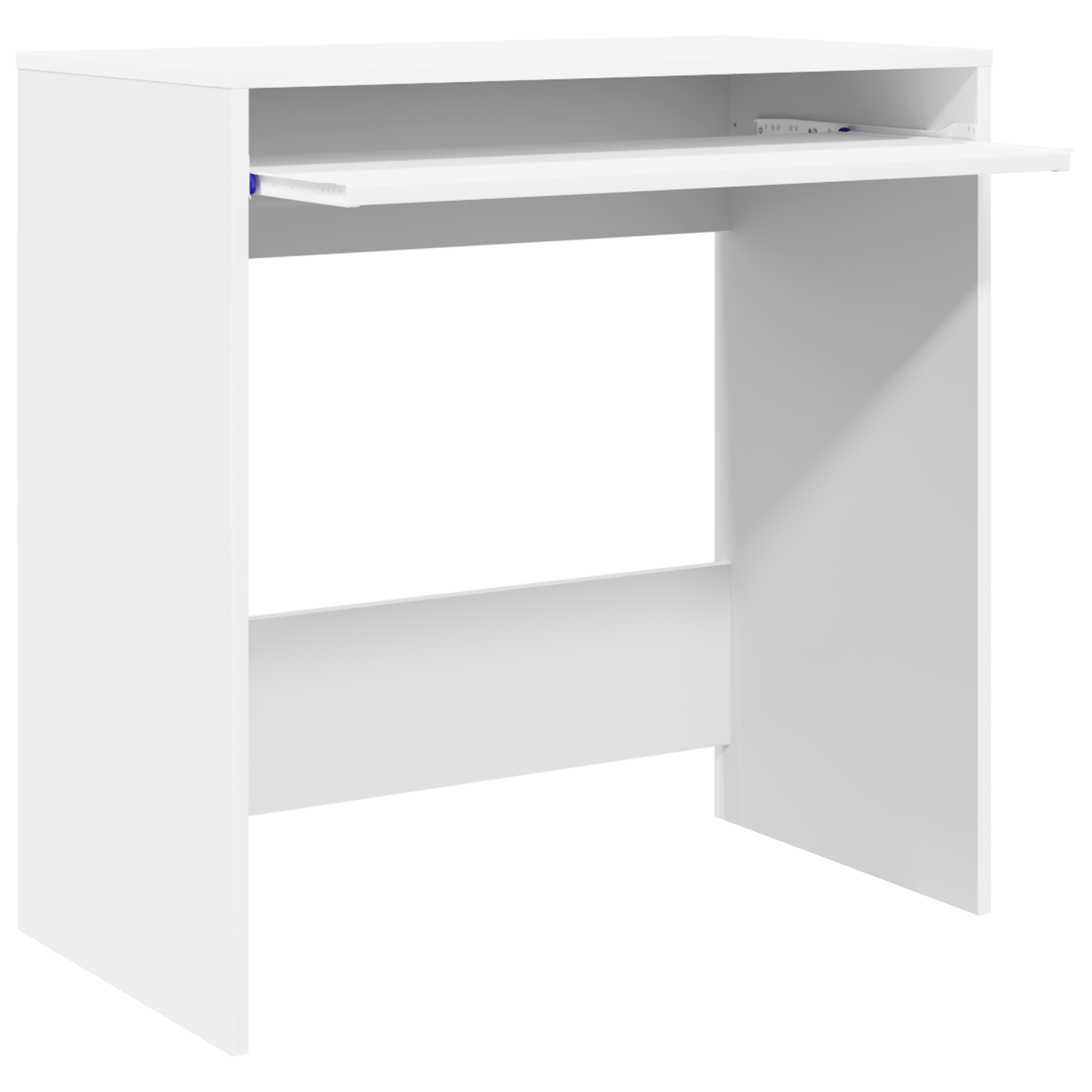 Computer Desk White Engineered wood Compact Organizers - Image 4