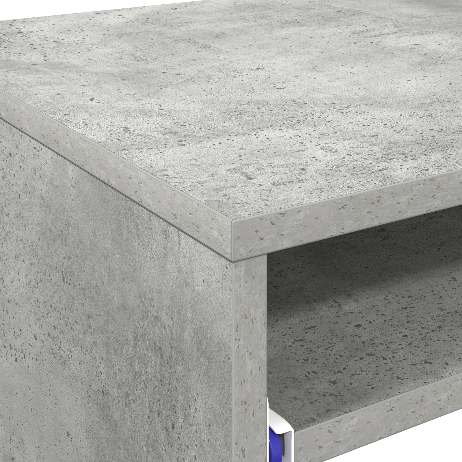 Computer Desk Concrete grey Particle board Concrete Desk - Image 8
