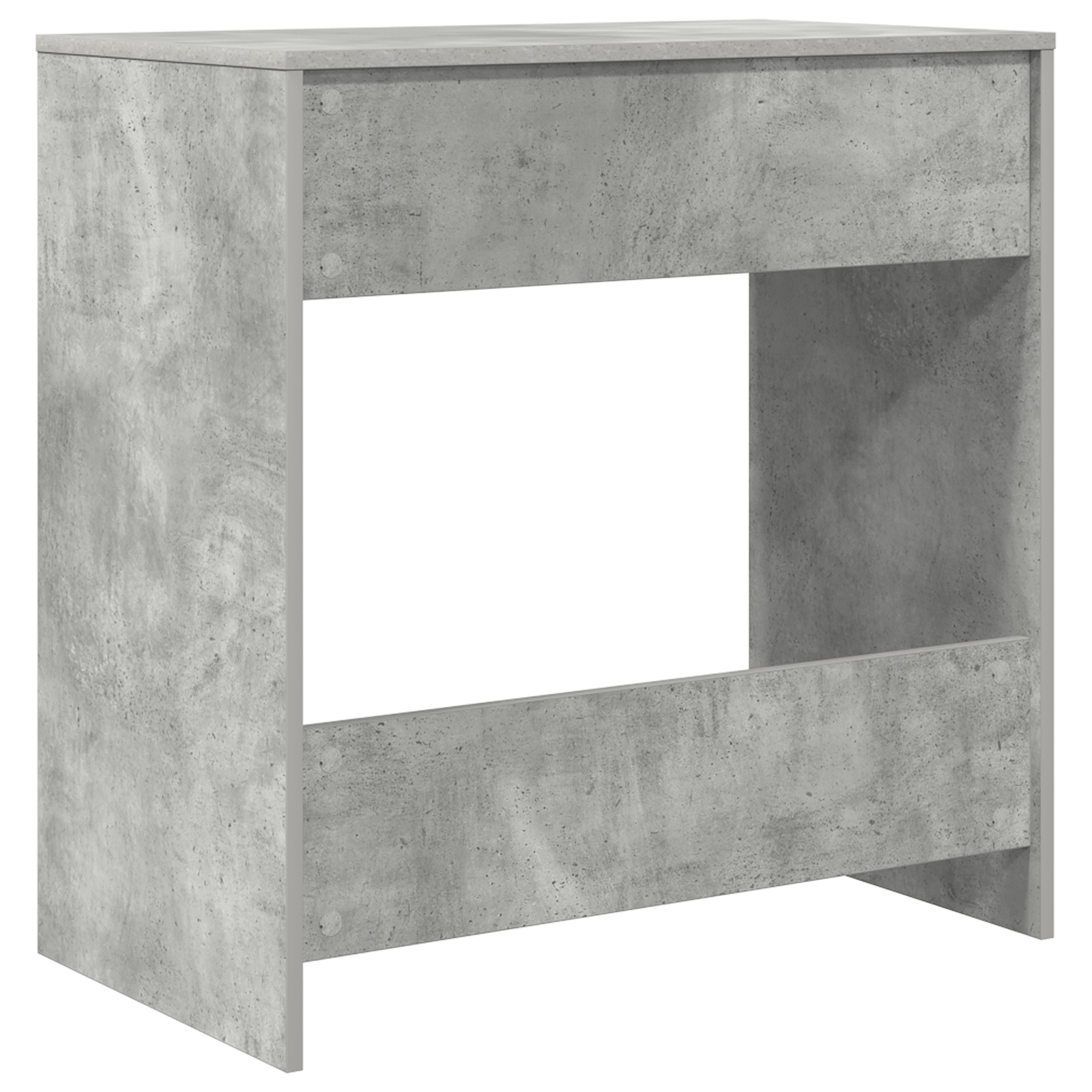 Computer Desk Concrete grey Particle board Concrete Desk - Image 7
