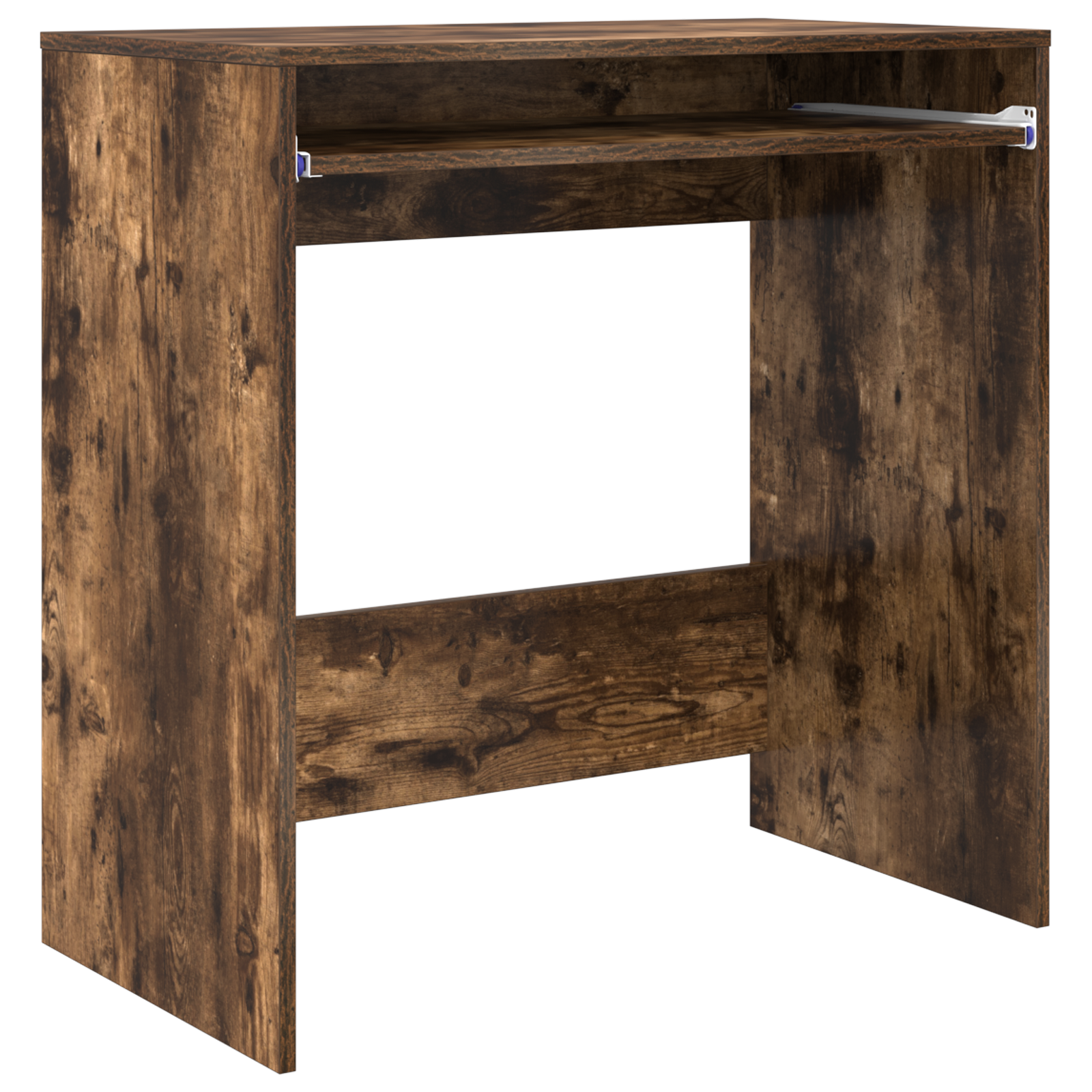 Computer Desk Smoked oak Particle board Compact Simple - Image 2