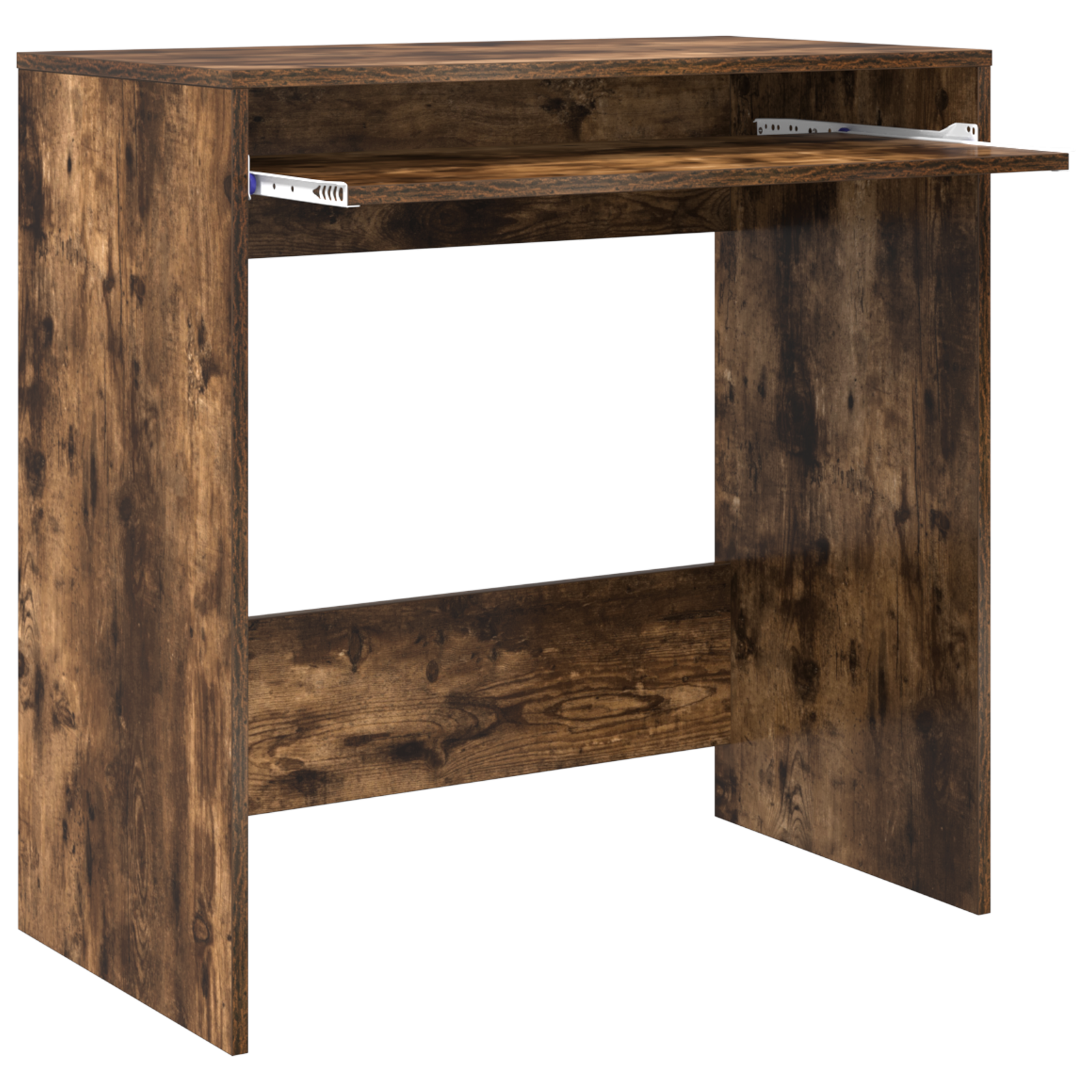 Computer Desk Smoked oak Particle board Compact Simple - Image 4