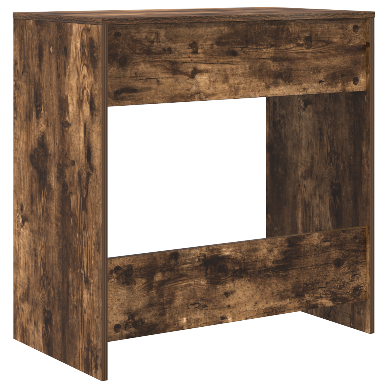 Computer Desk Smoked oak Particle board Compact Simple - Image 7