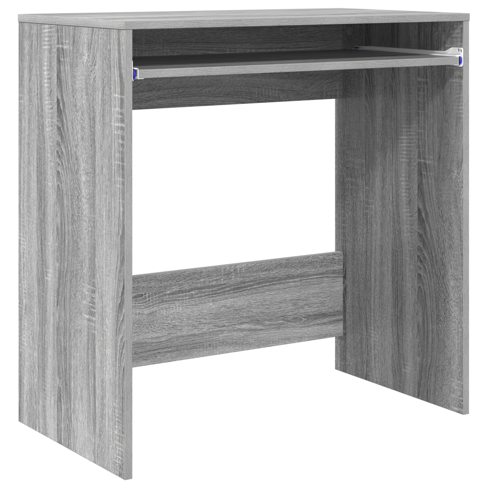 Computer Desk Grey Sonoma Engineered wood Compact Simple - Image 2