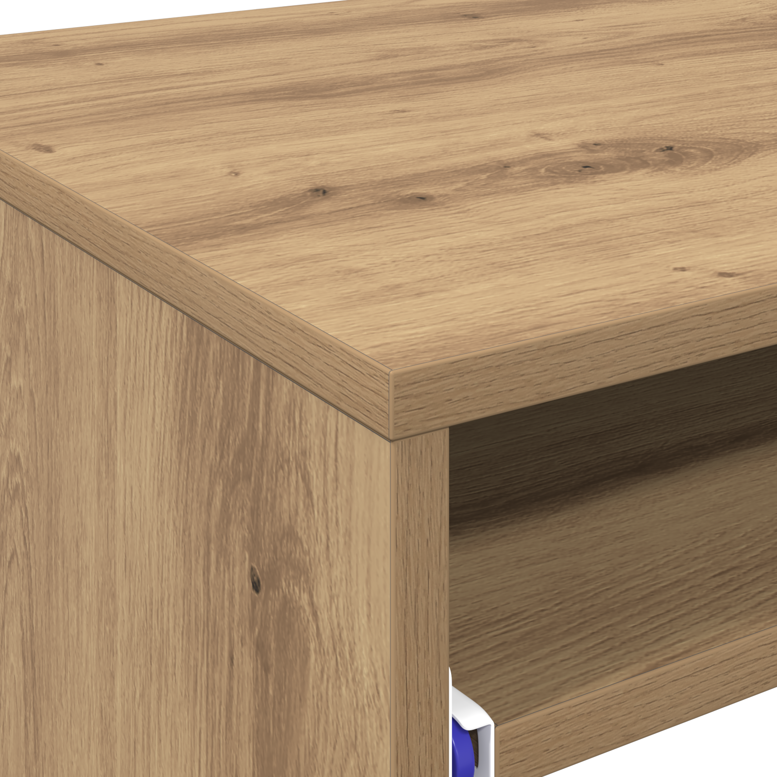 Computer Desk Artisan Oak Engineered Wood Standard Simple - Image 8