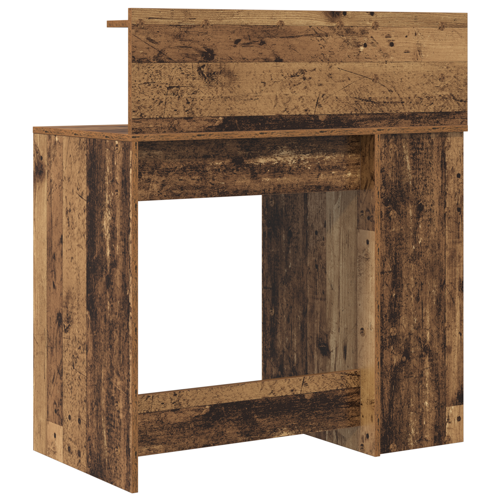 Desk with Storage Old Wood 90x48x101.5 cm Engineered wood - Image 6