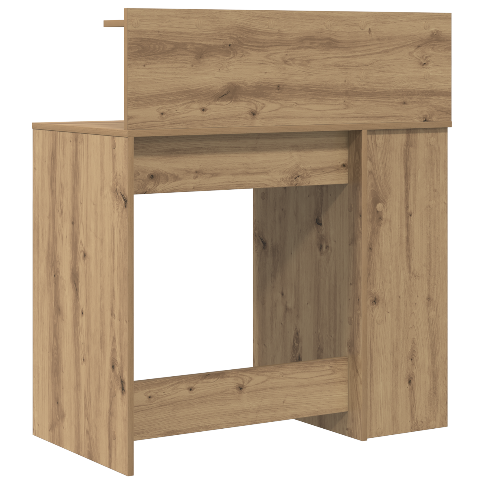 Desk with Storage Artisan Oak 90x48x101.5 cm Engineered wood - Image 6