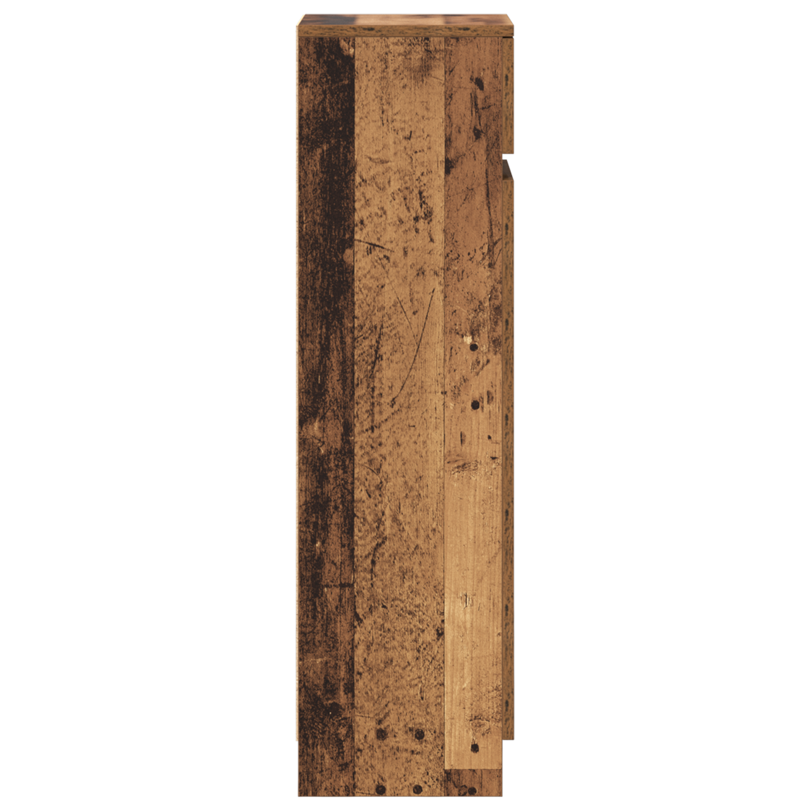 Shoe Cabinet Old Wood 100.5x28x100 cm Engineered Wood - Image 7