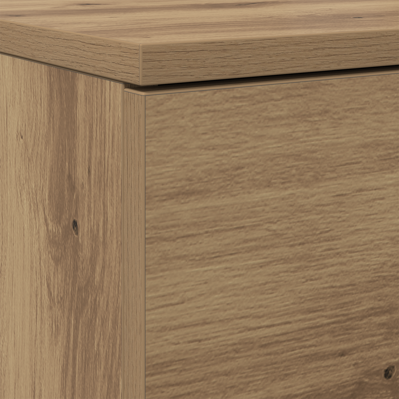 Shoe Cabinet Artisan Oak 100.5x28x100 cm Engineered Wood - Image 9