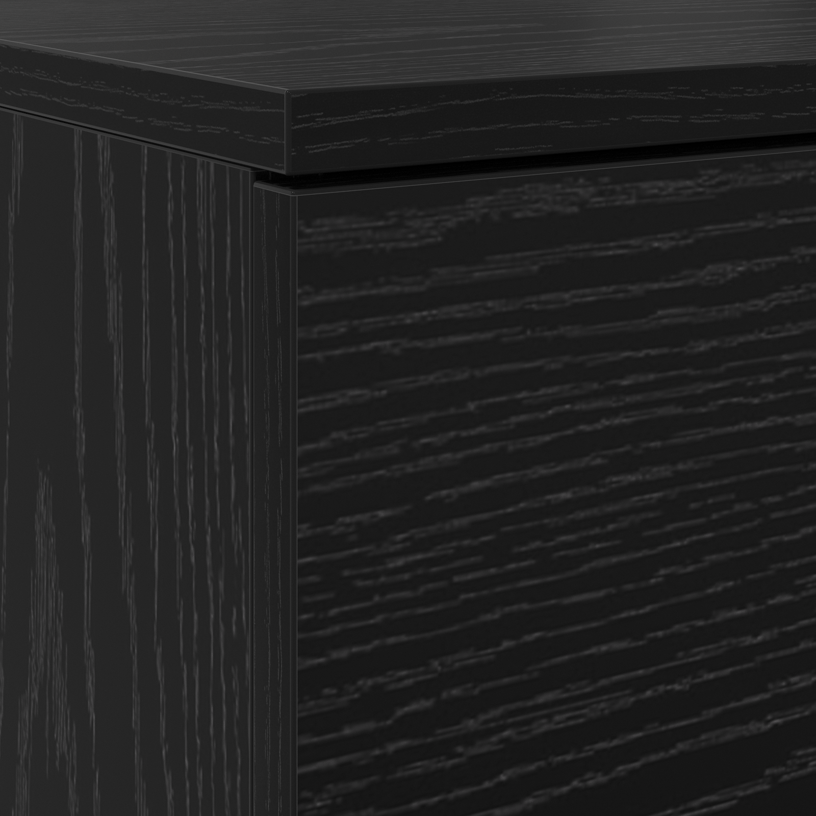 Shoe Cabinet Black Oak 100.5x28x100 cm Engineered Wood - Image 9