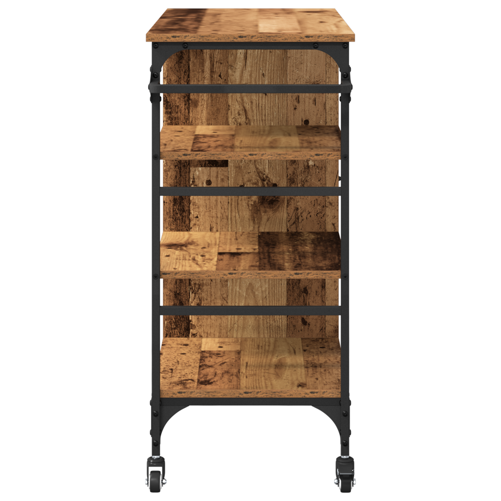 Kitchen Trolley Old Wood 87,5x38,5x84,5 cm Engineered Wood - Image 8