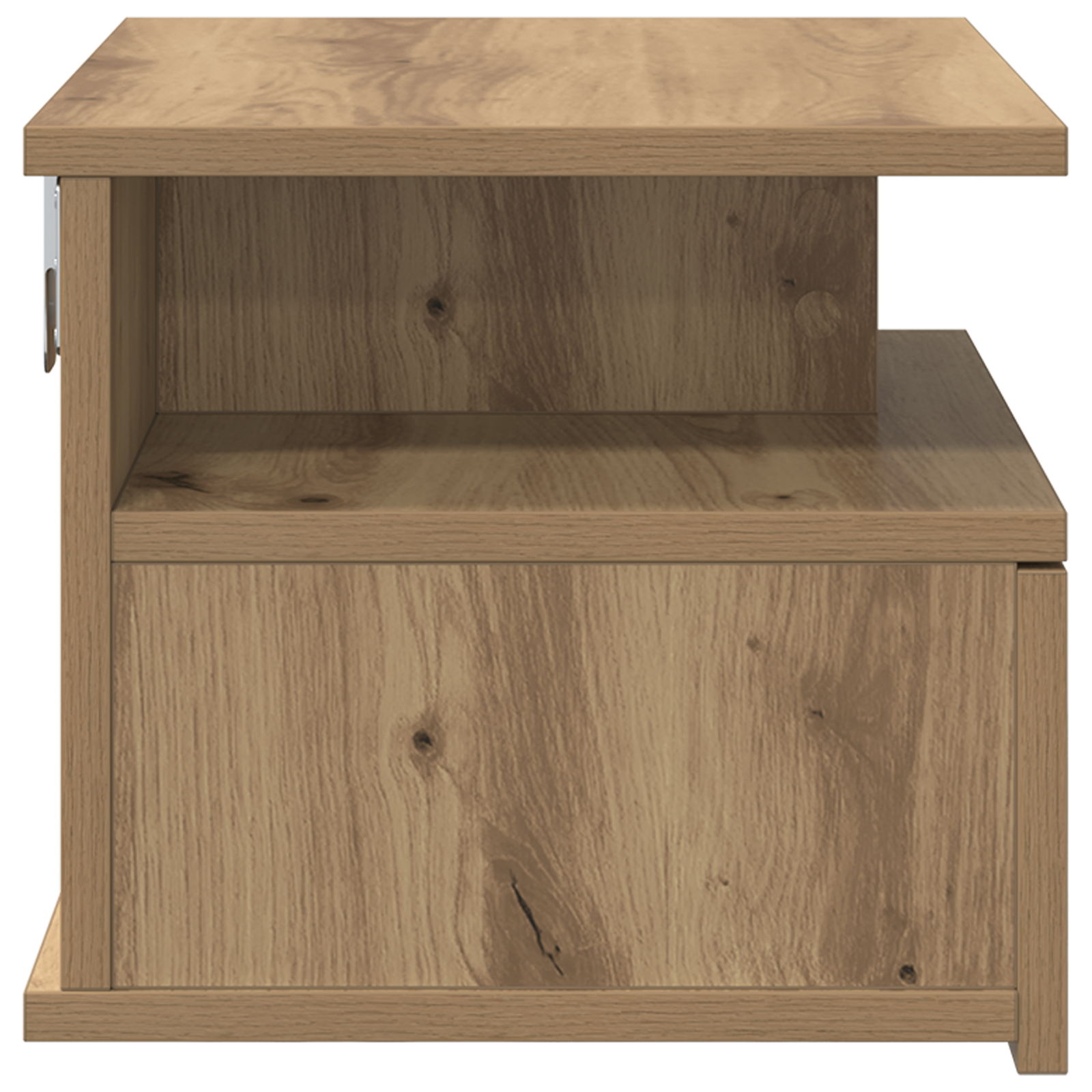 Floating Nightstand Artisan Oak 40x31x27 cm Engineered Wood - Image 7