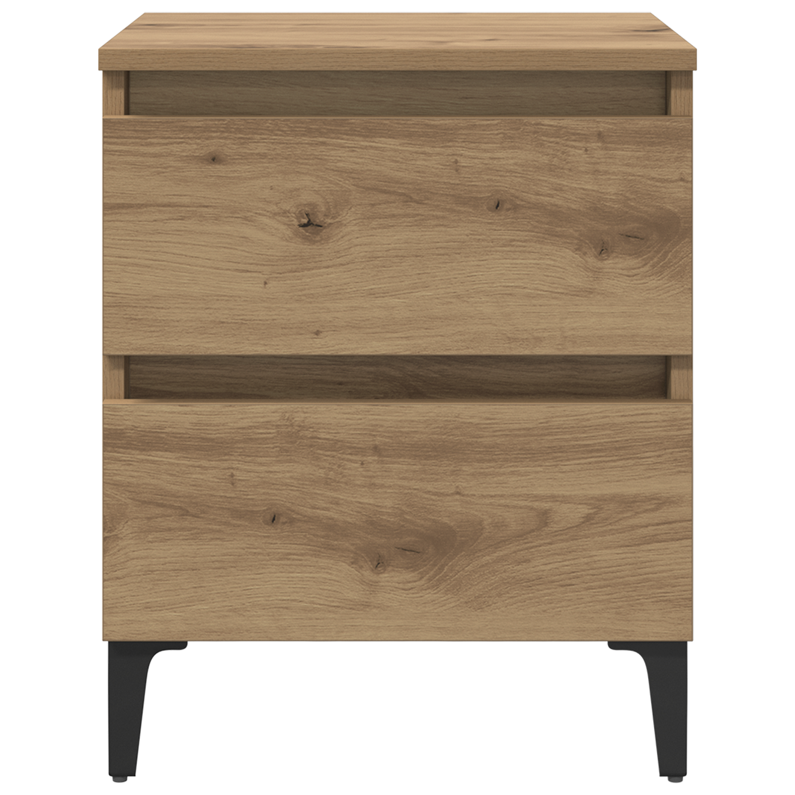 Bed Cabinet Artisan Oak 40x35x50 cm Engineered Wood - Image 6