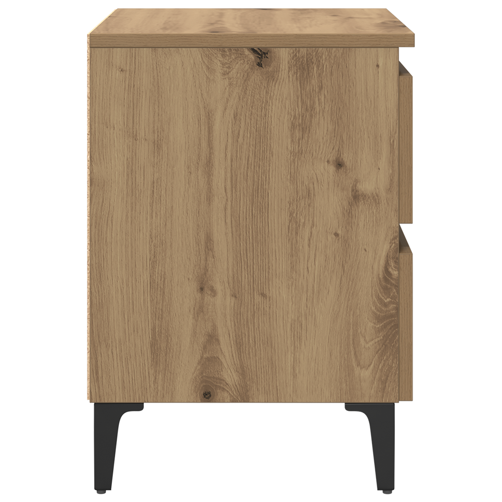 Bed Cabinet Artisan Oak 40x35x50 cm Engineered Wood - Image 7