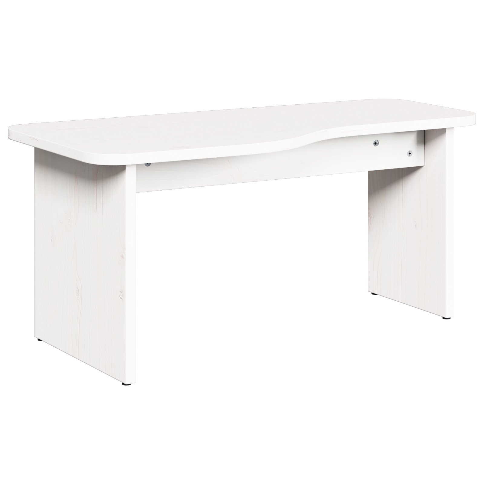 Salontafel 2 pcs Wit Massief grenenhout image 6