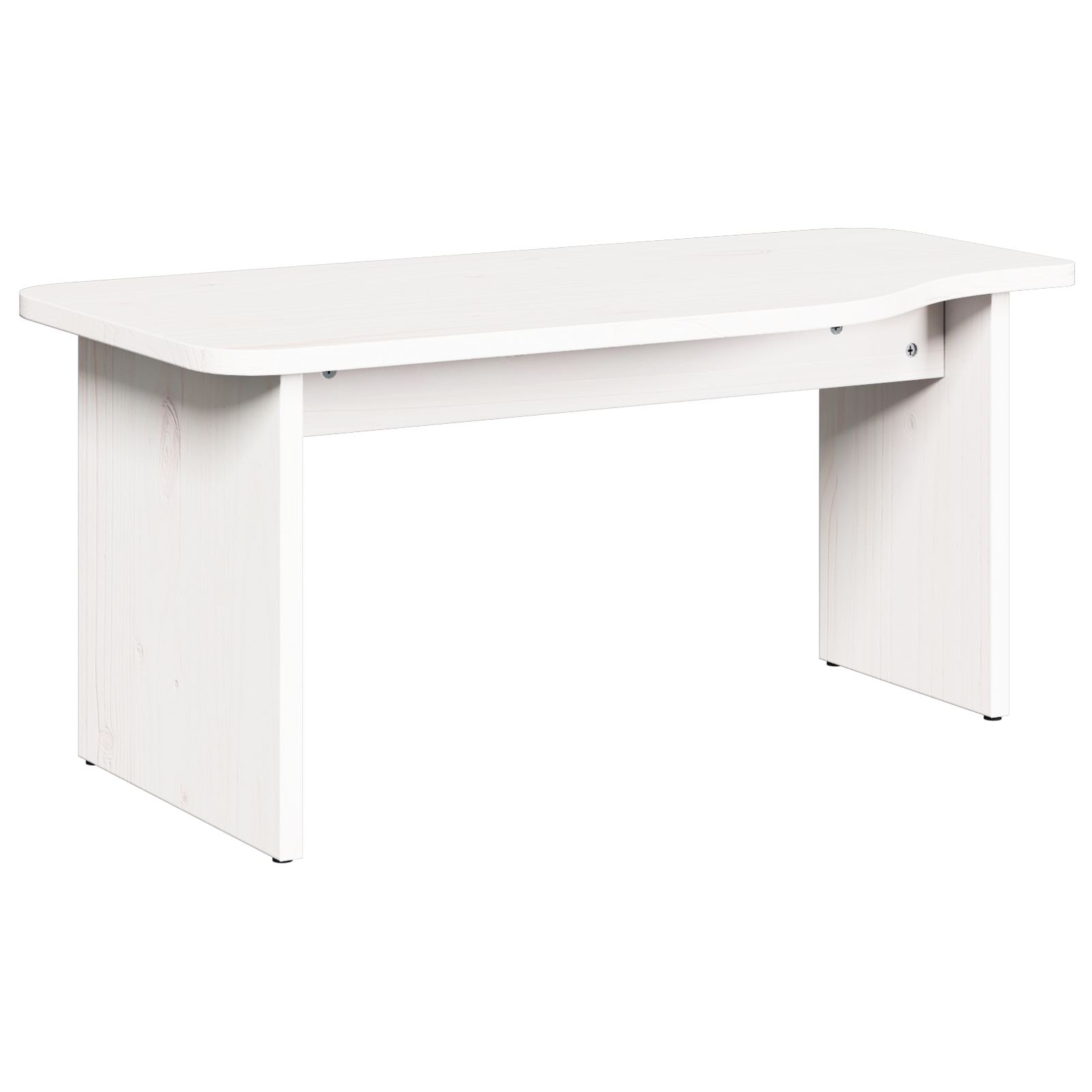 Salontafel 2 pcs Wit Massief grenenhout image 7