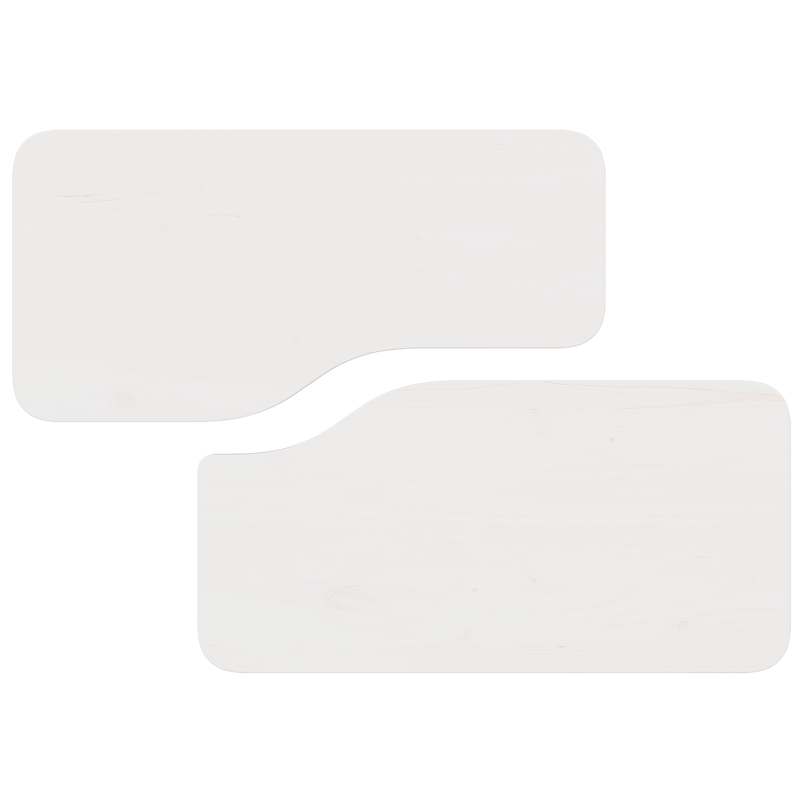 Salontafel 2 pcs Wit Massief grenenhout image 11