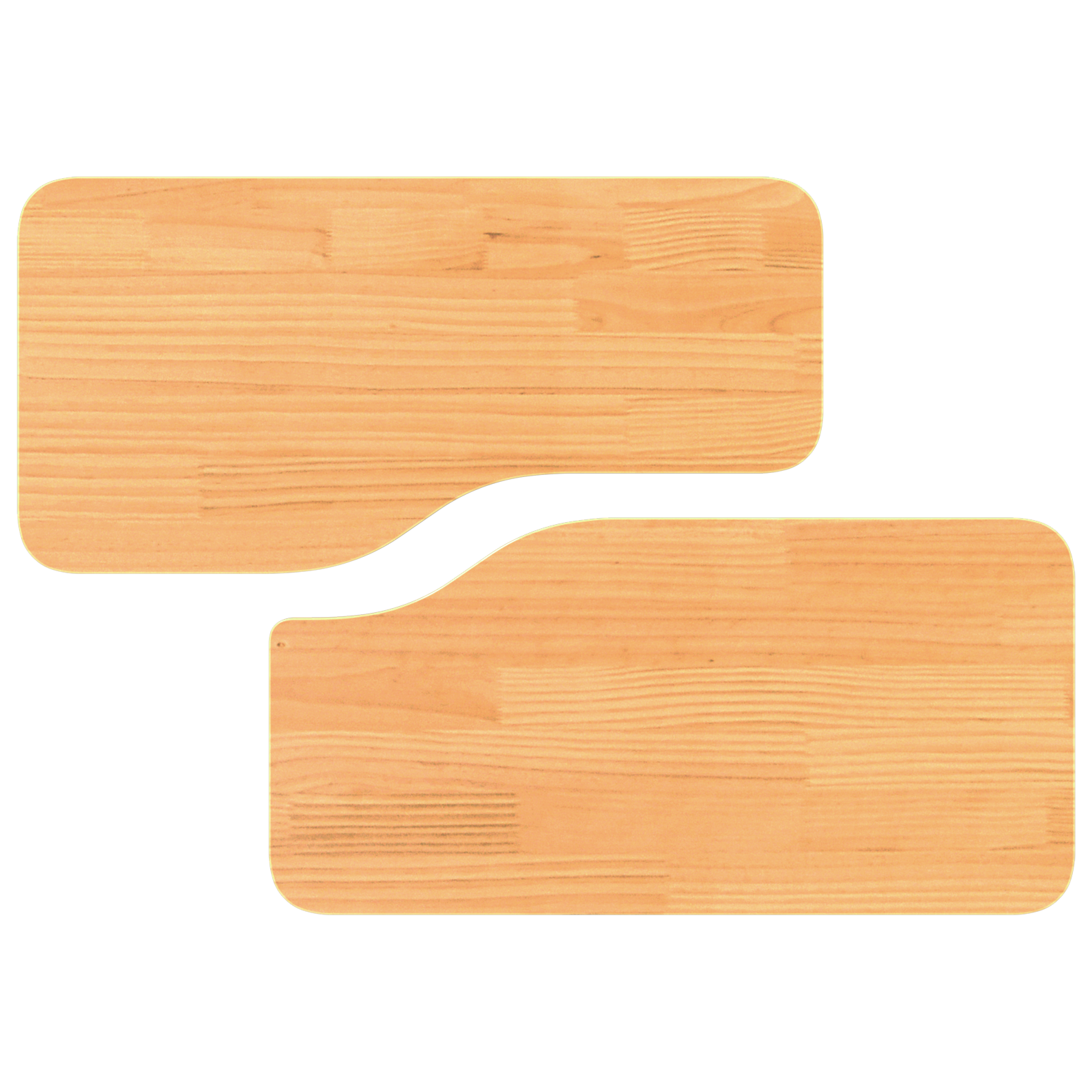 Salontafel 2 pcs Wasbruin Massief grenenhout image 11