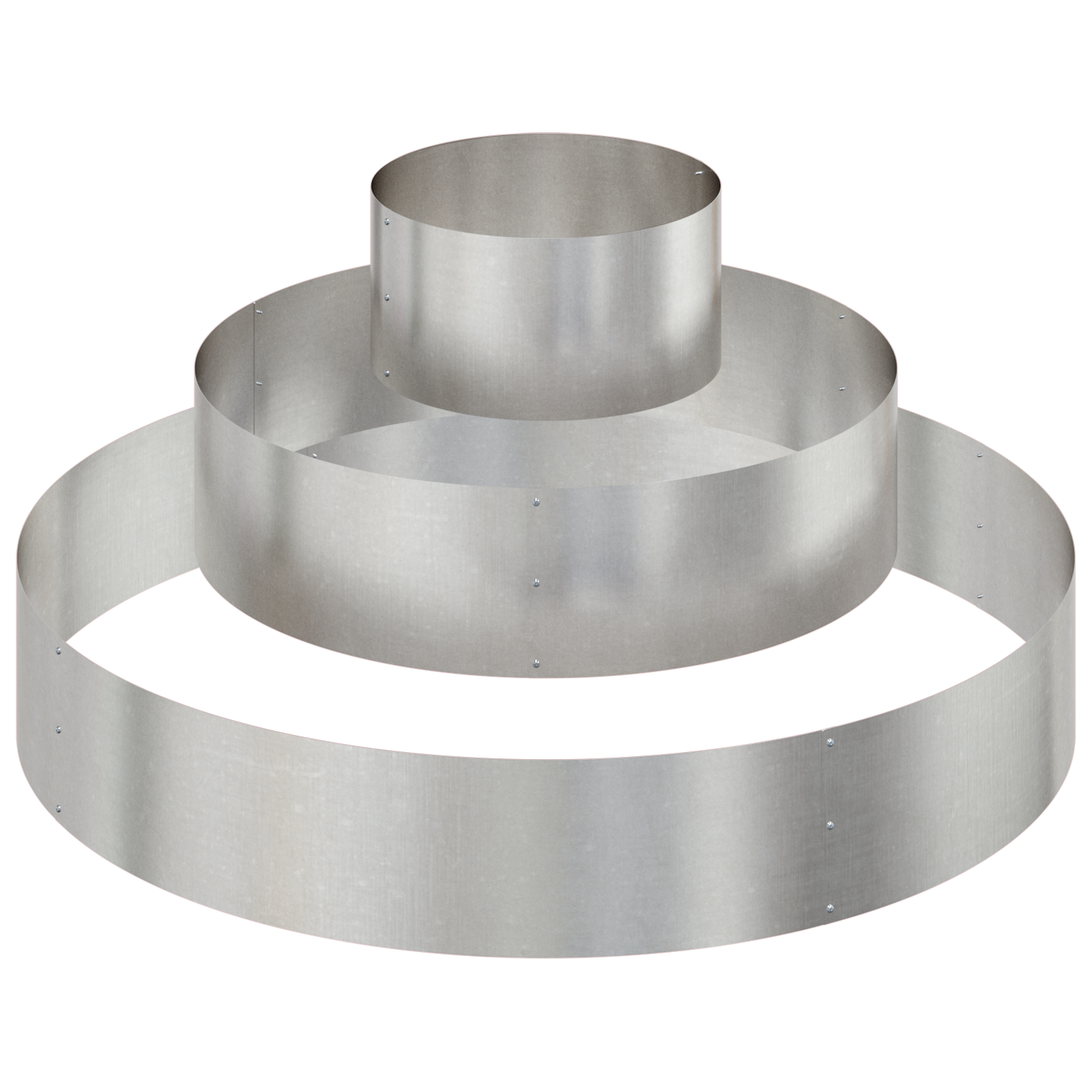 Stainless Steel Planter Stainless Steel Ø 120 cm Durable Stylish - Image 2