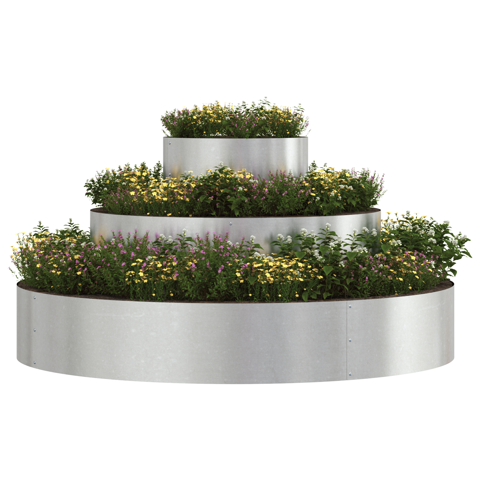 Stainless Steel Planter Stainless Steel Ø 120 cm Durable Stylish - Image 3
